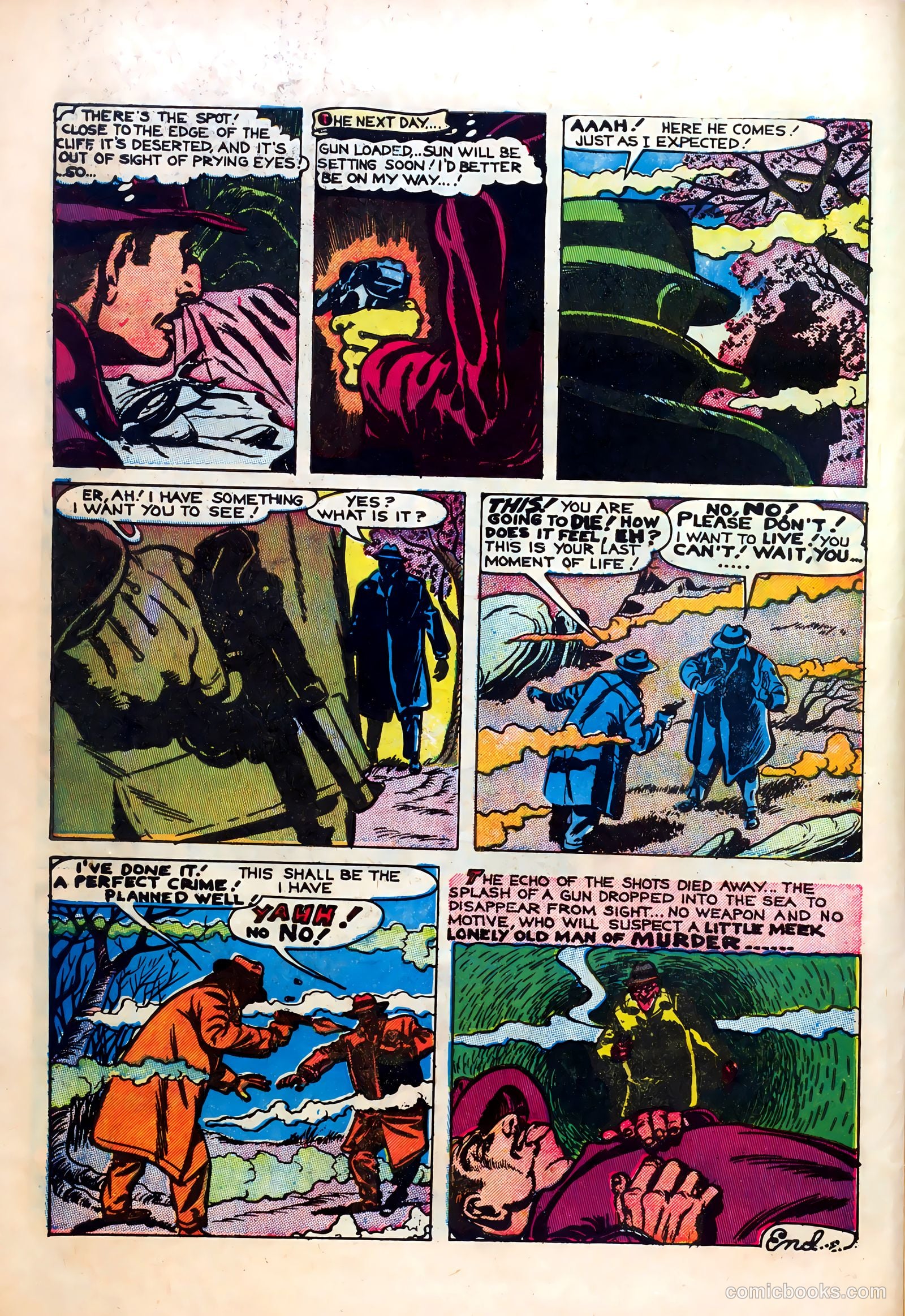 All-Famous Police Cases #15 (1954) — page 8 of 36
