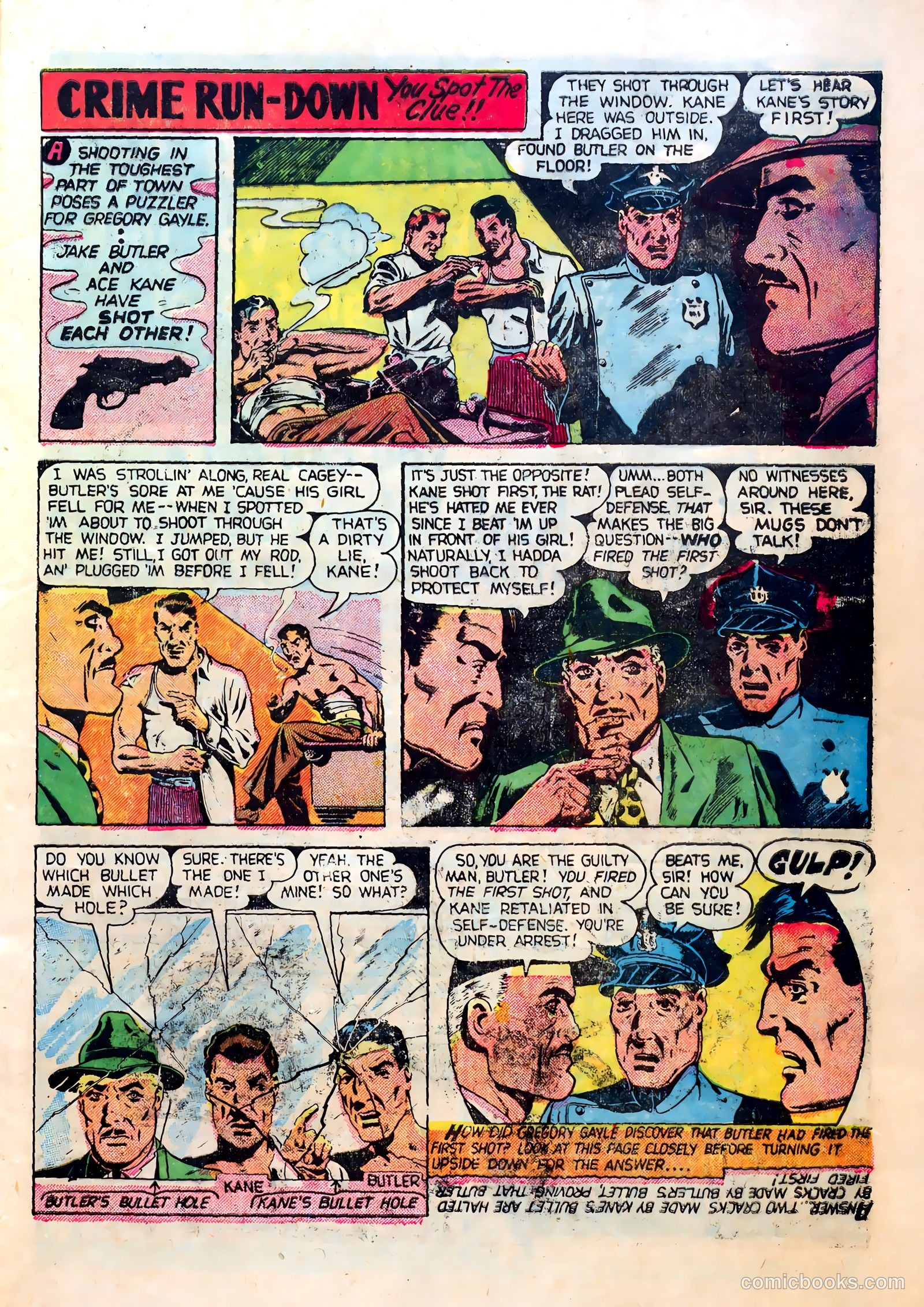 All-Famous Police Cases #15 (1954) — page 9 of 36