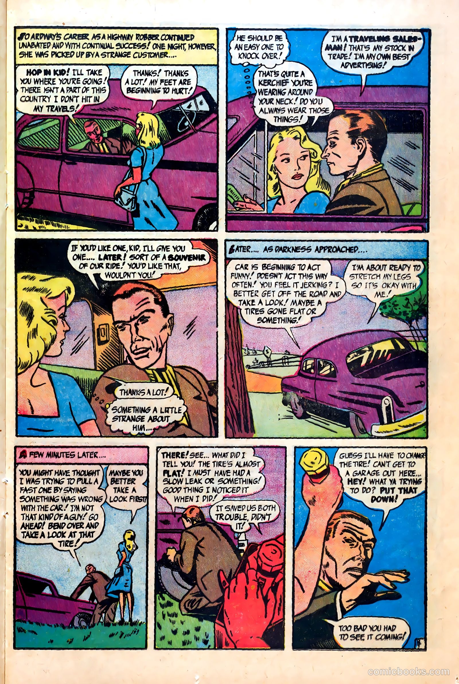 All-Famous Police Cases #15 (1954) — page 15 of 36
