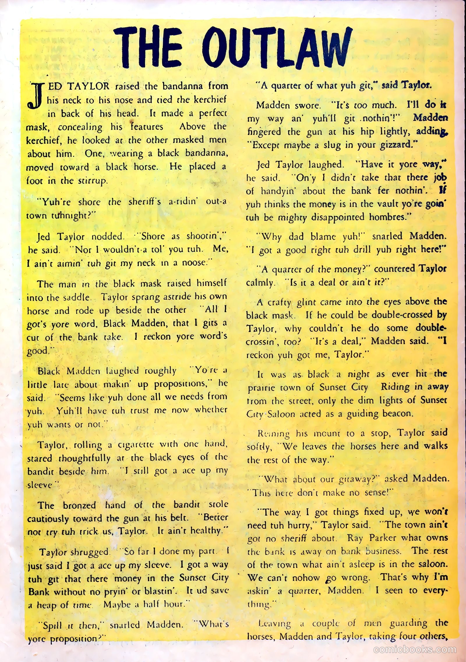 All-Famous Police Cases #15 (1954) — page 21 of 36