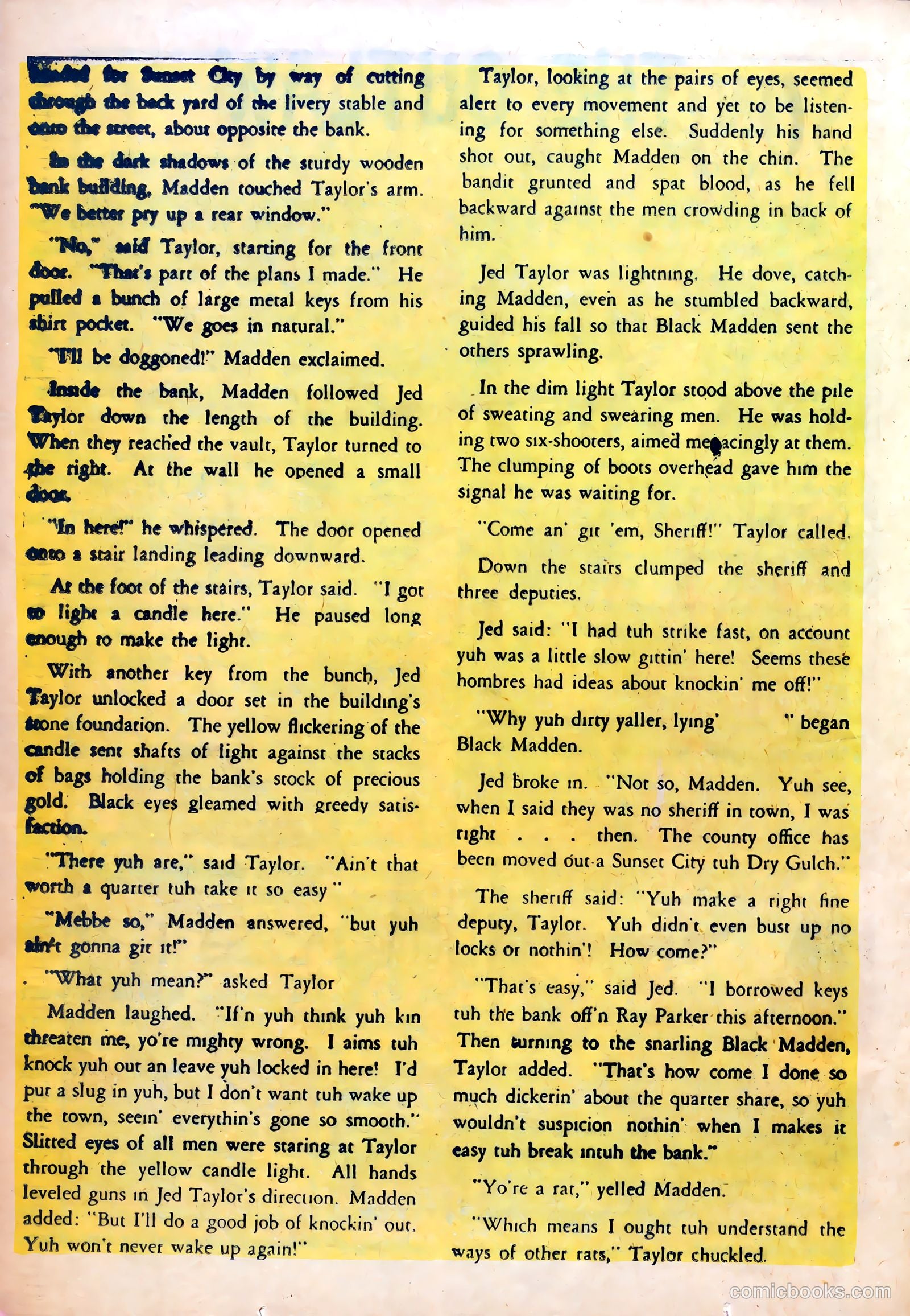 All-Famous Police Cases #15 (1954) — page 22 of 36
