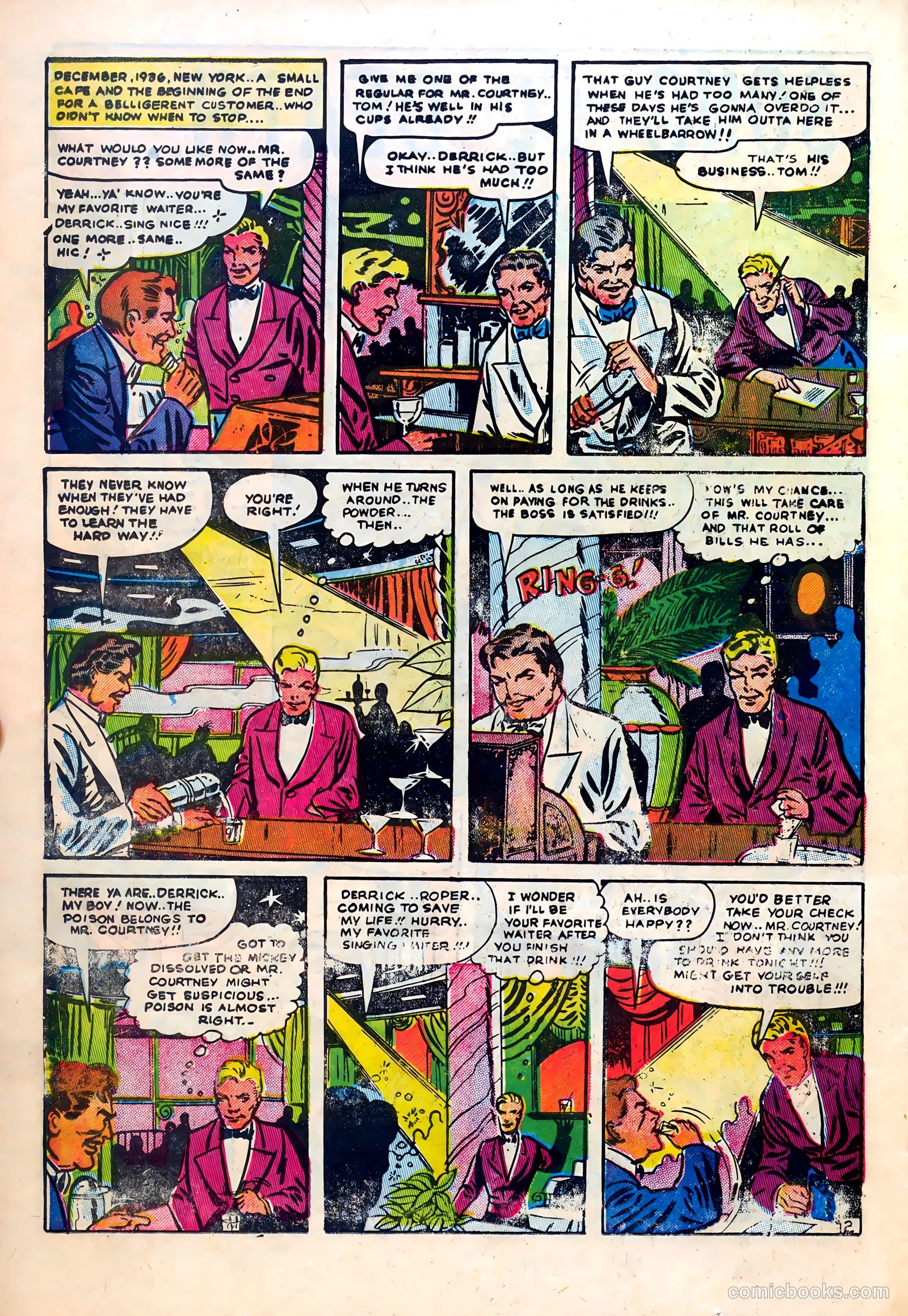 All-Famous Police Cases #15 (1954) — page 24 of 36