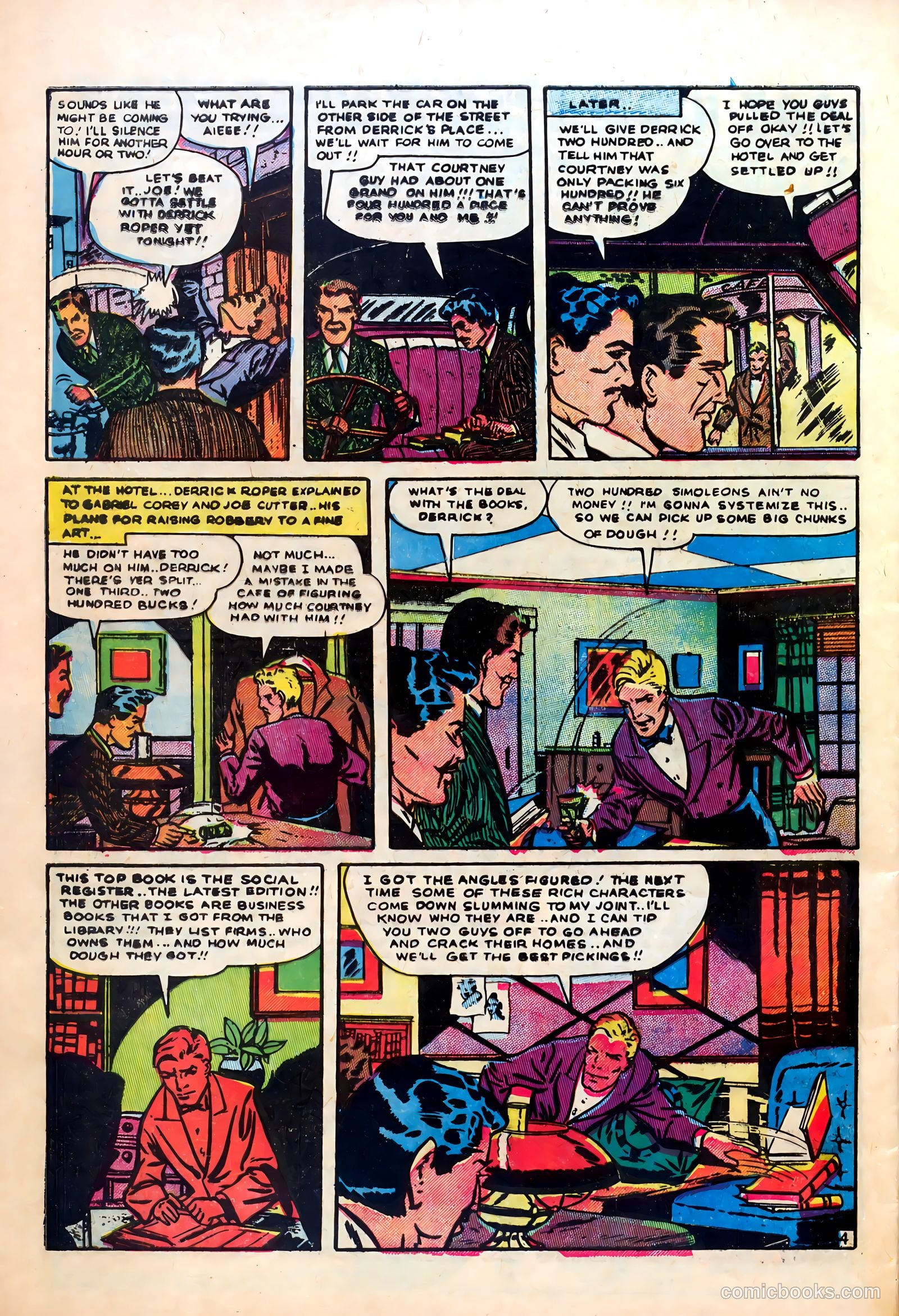 All-Famous Police Cases #15 (1954) — page 28 of 36