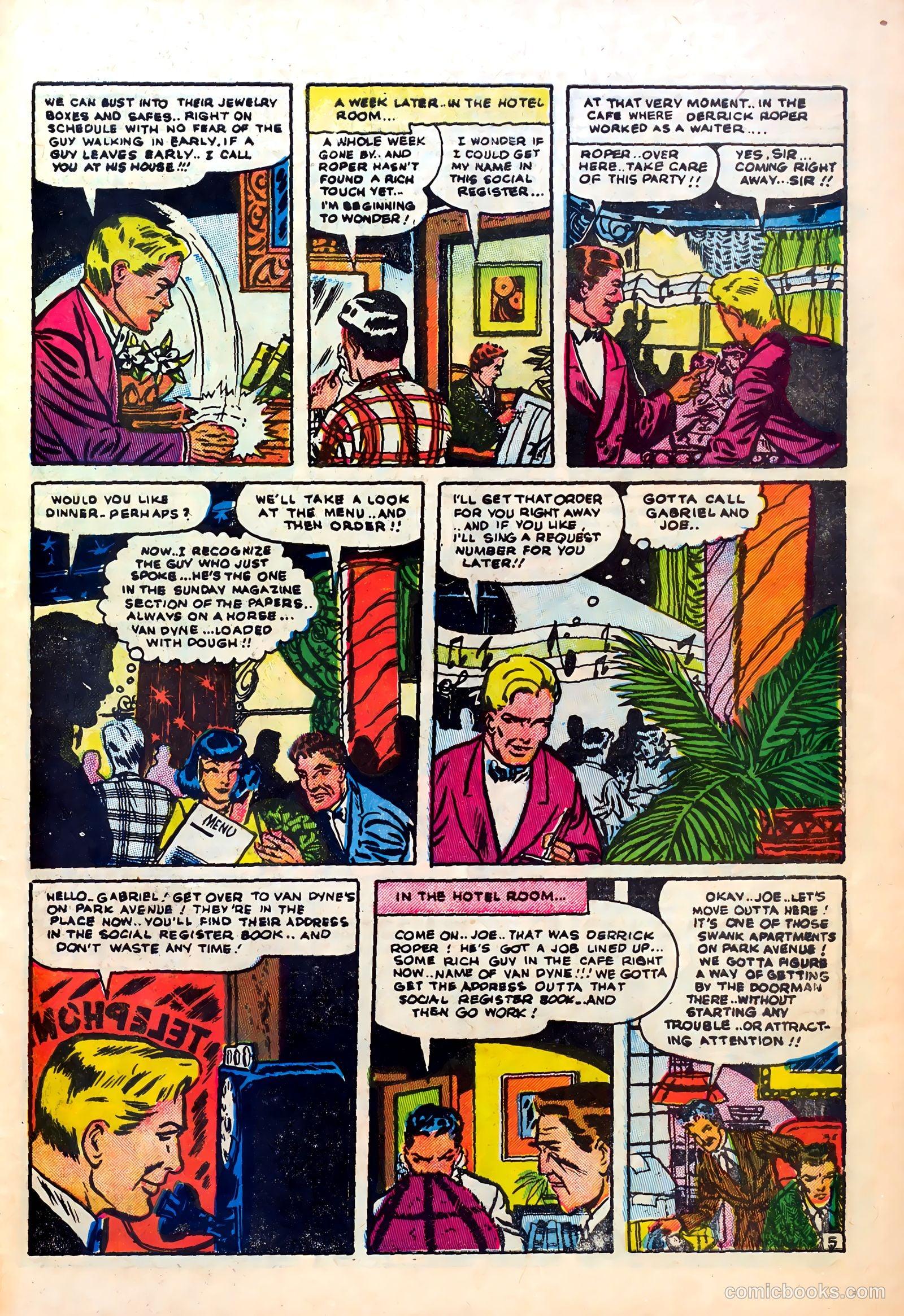 All-Famous Police Cases #15 (1954) — page 29 of 36