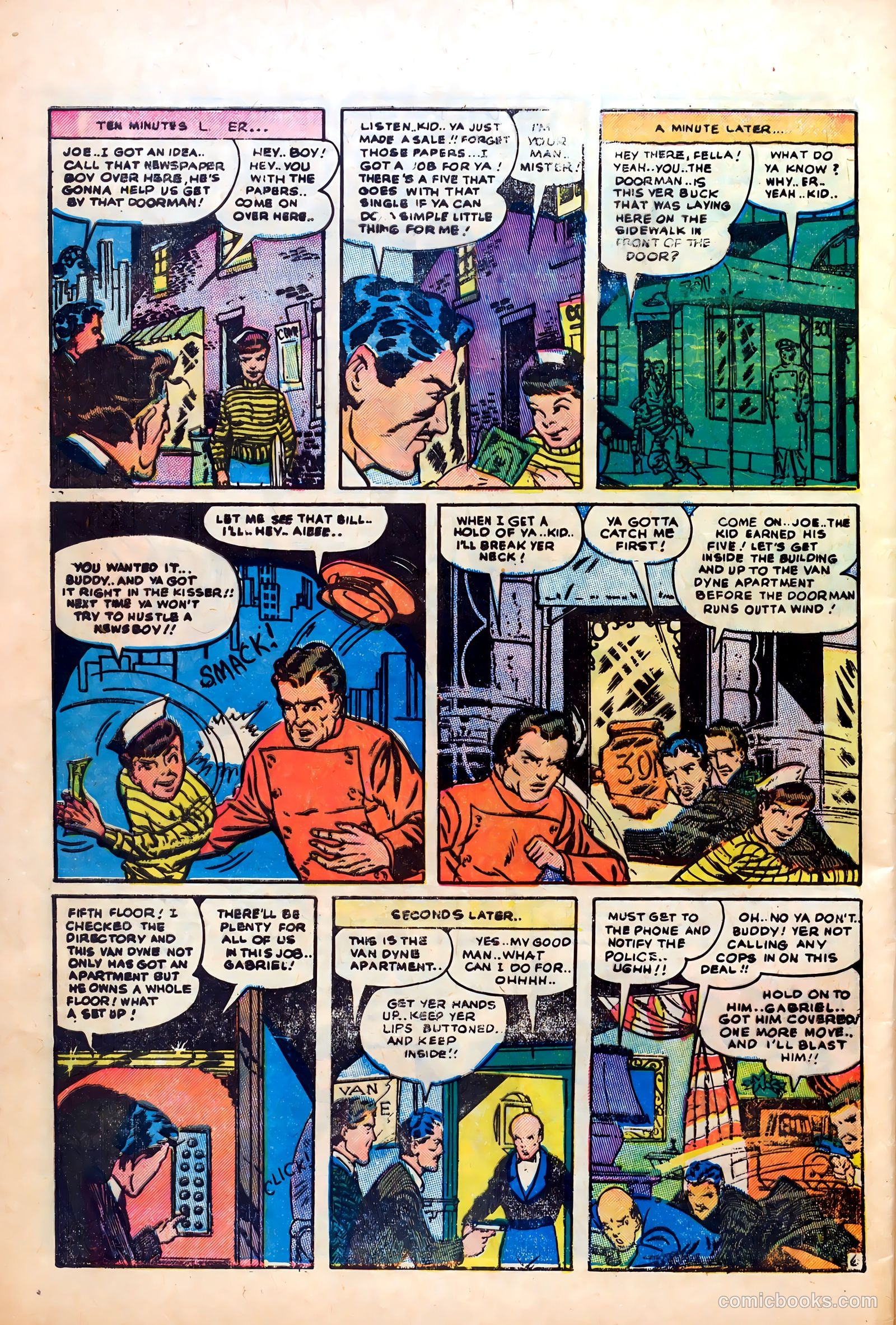 All-Famous Police Cases #15 (1954) — page 30 of 36
