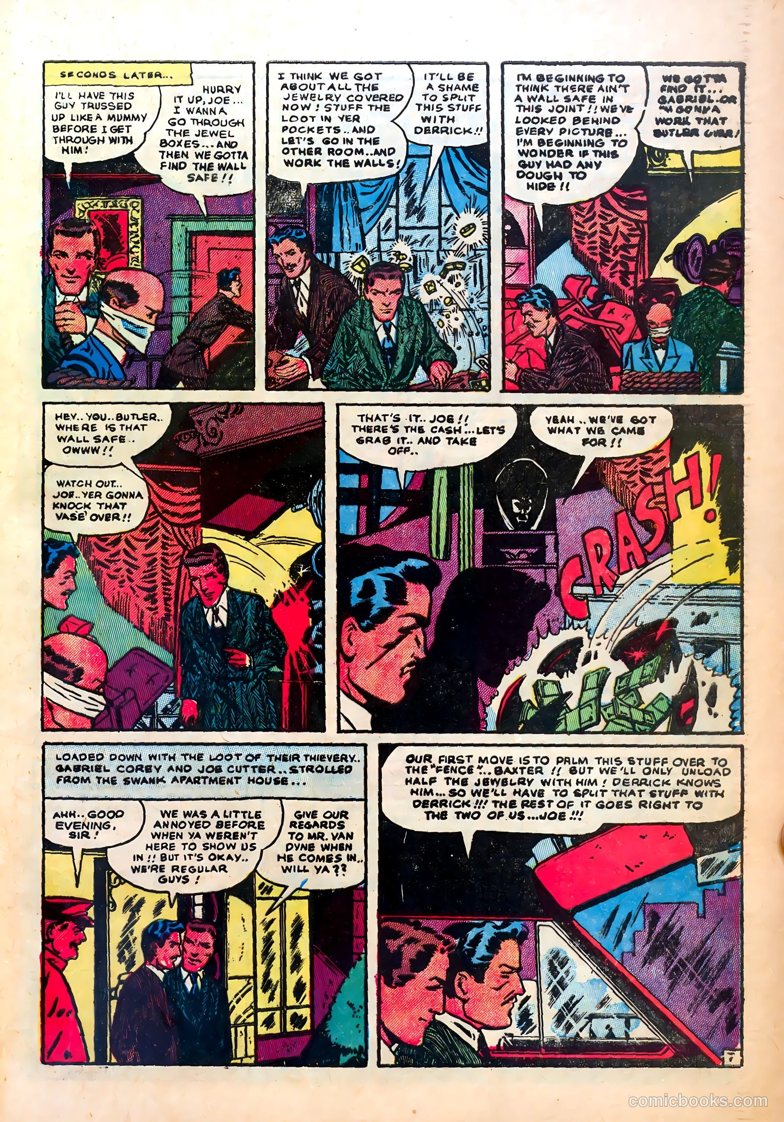 All-Famous Police Cases #15 (1954) — page 31 of 36