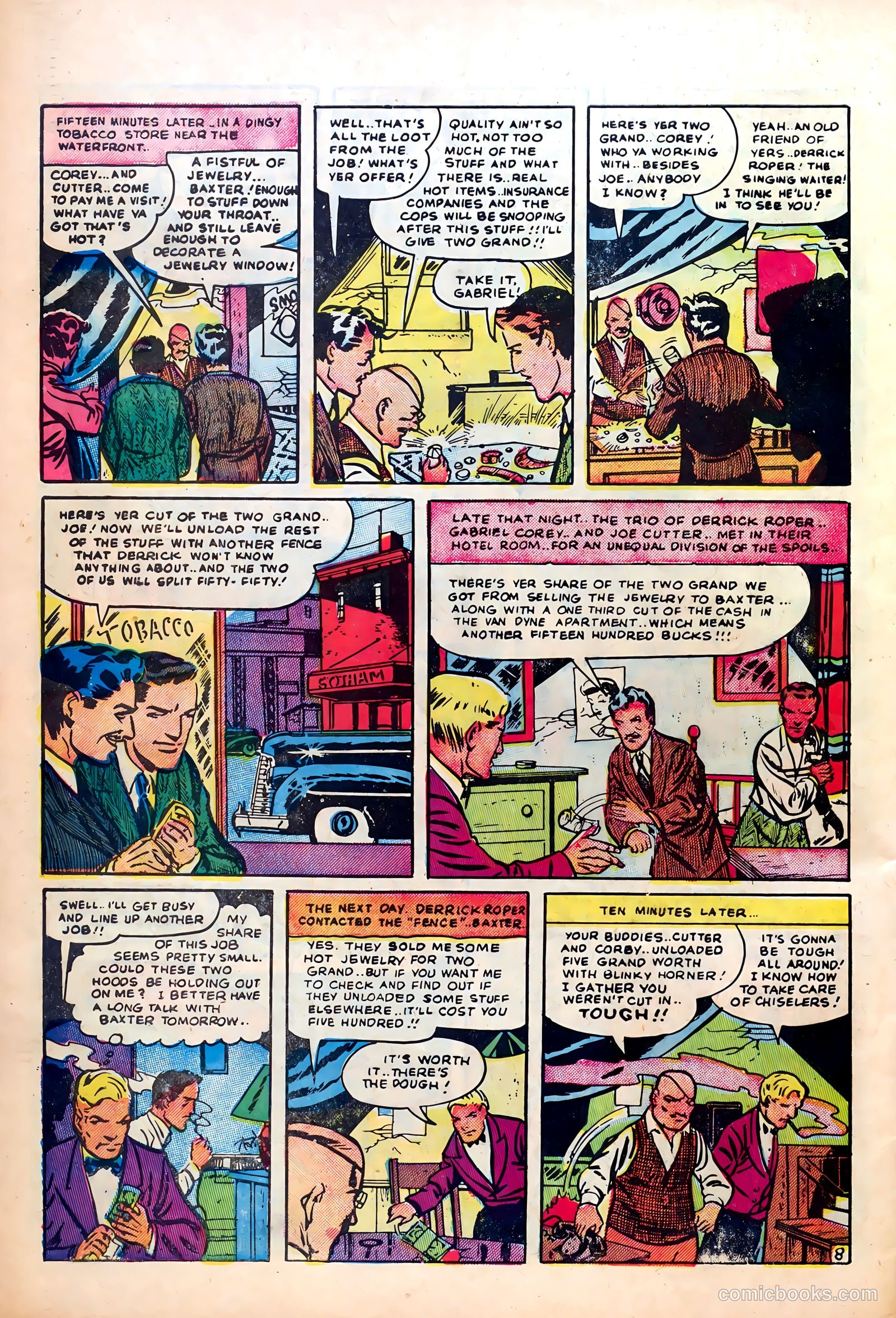 All-Famous Police Cases #15 (1954) — page 32 of 36