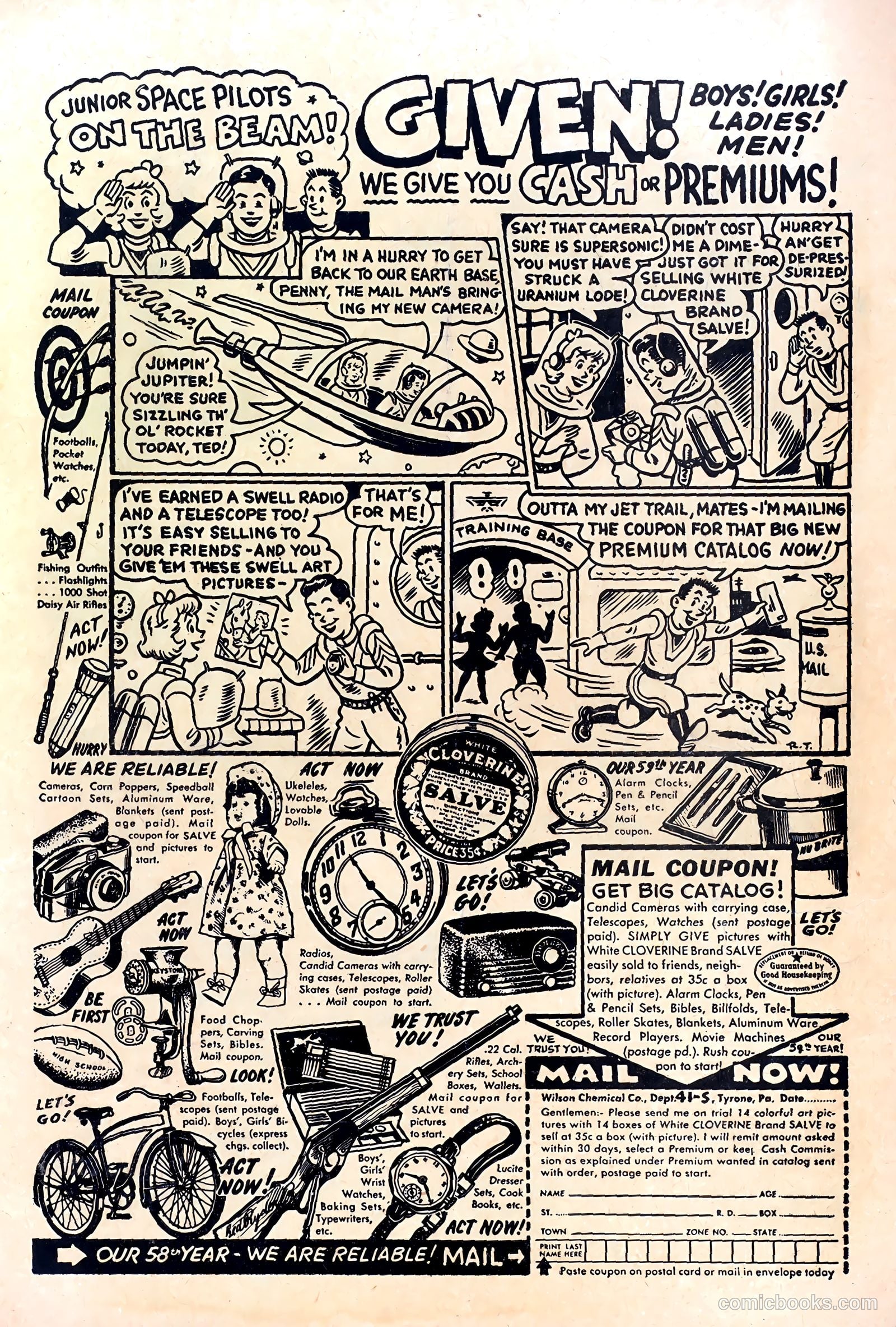 All-Famous Police Cases #15 (1954) — page 35 of 36
