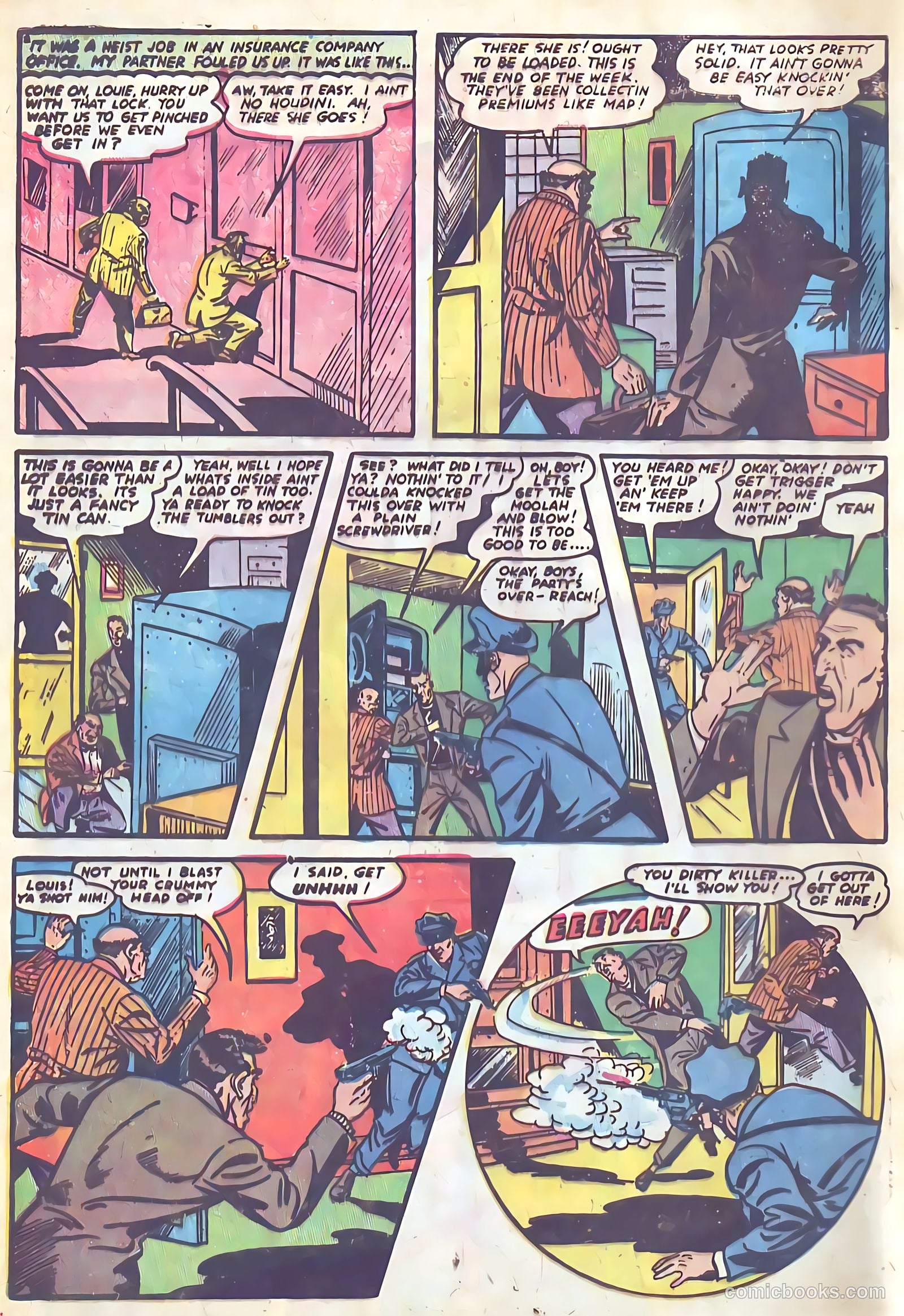 All-Famous Police Cases #16 (1954) — page 4 of 36