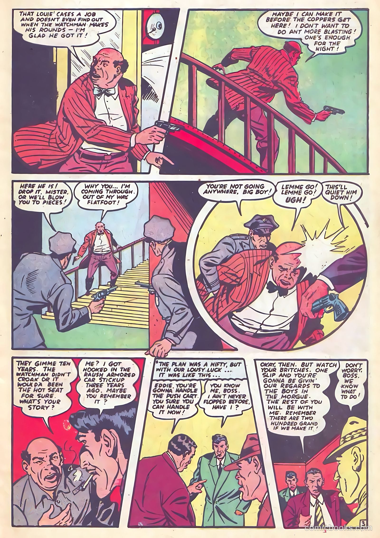 All-Famous Police Cases #16 (1954) — page 5 of 36