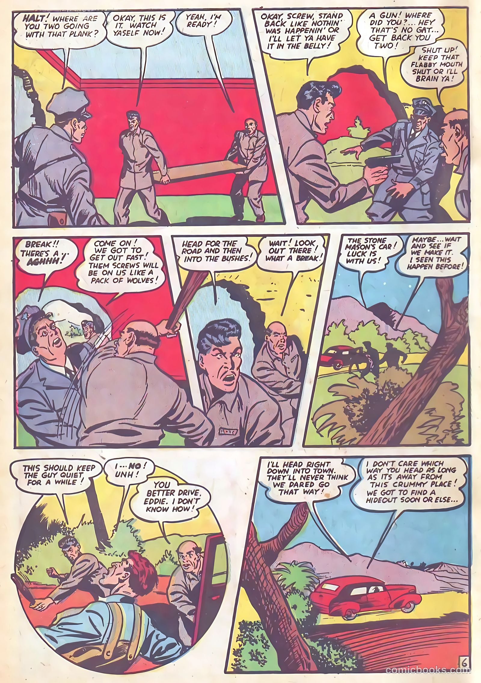 All-Famous Police Cases #16 (1954) — page 8 of 36