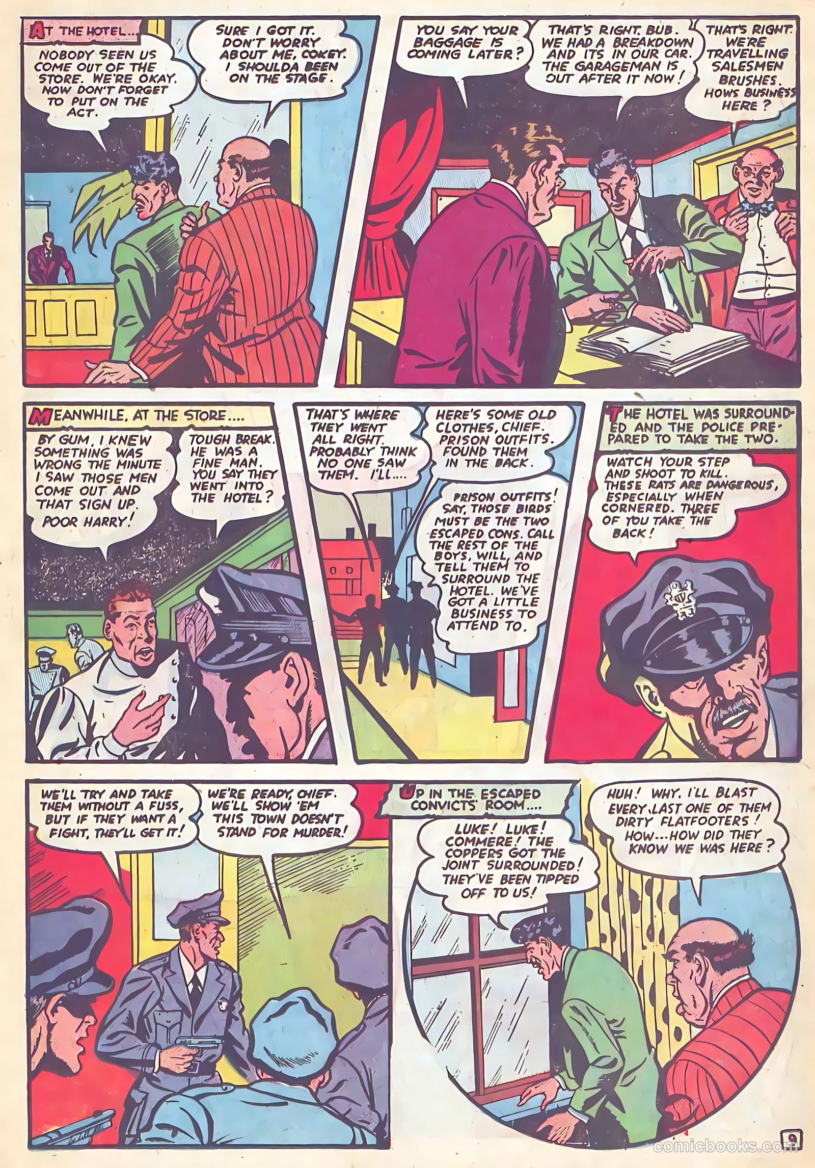 All-Famous Police Cases #16 (1954) — page 13 of 36