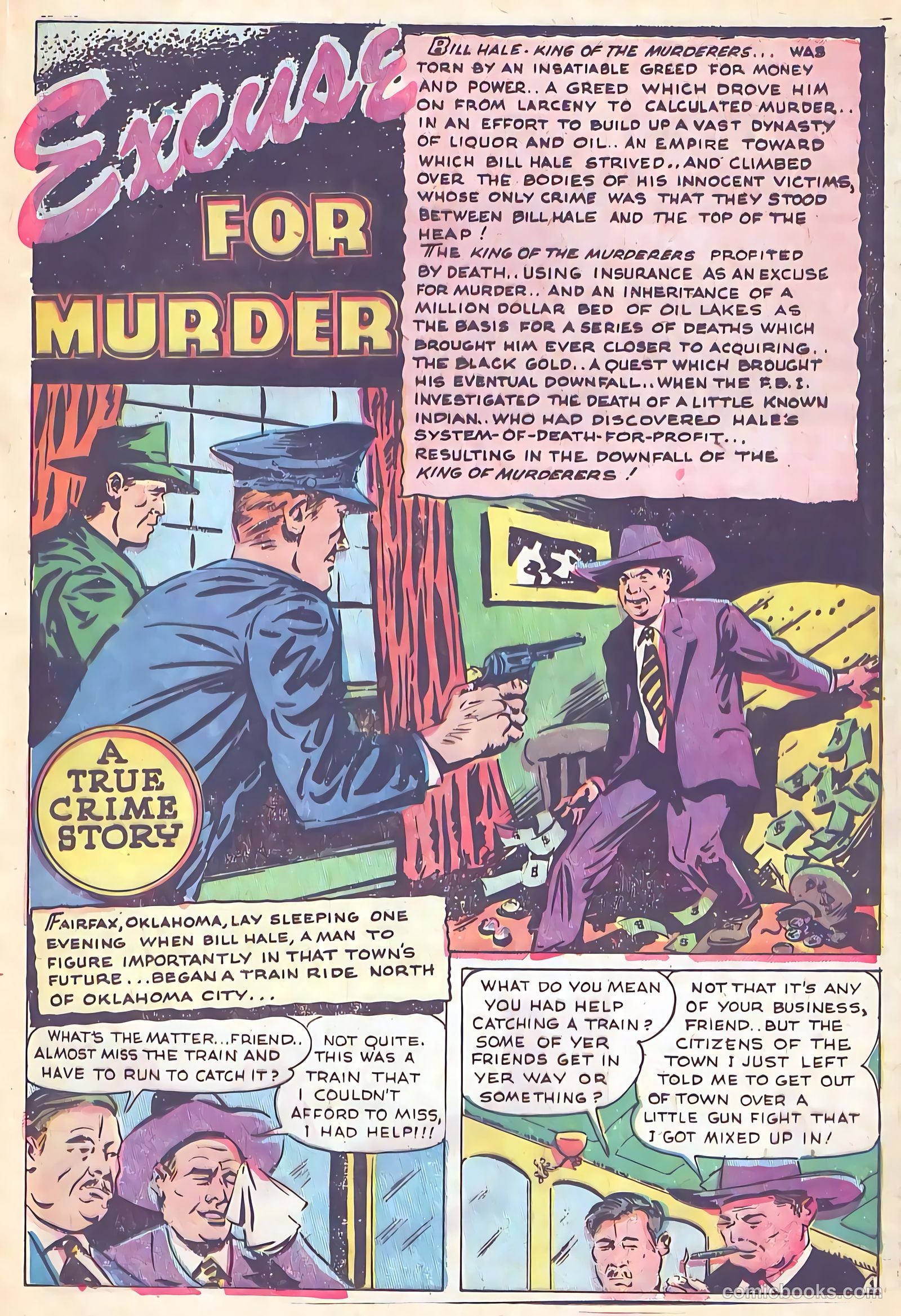All-Famous Police Cases #16 (1954) — page 17 of 36