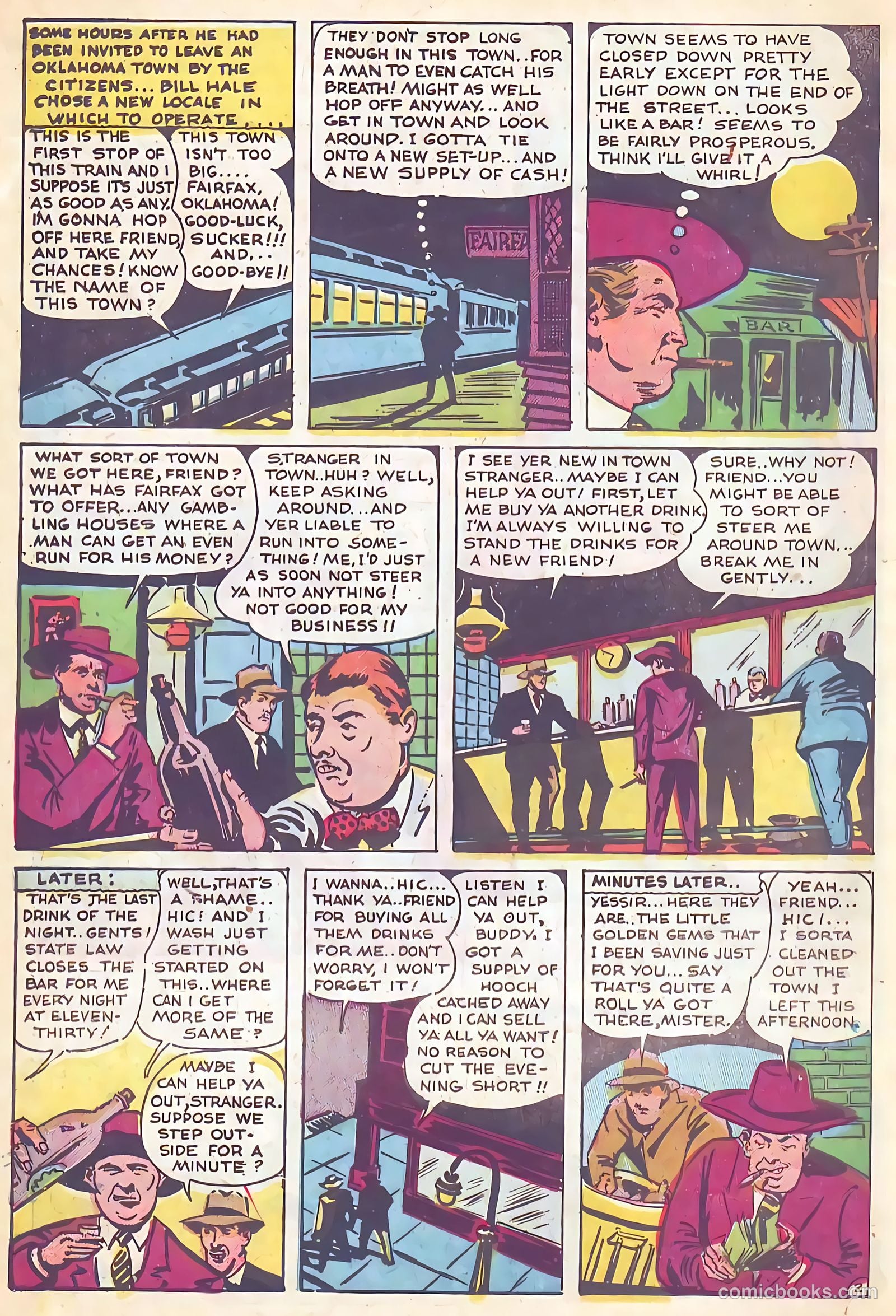 All-Famous Police Cases #16 (1954) — page 18 of 36