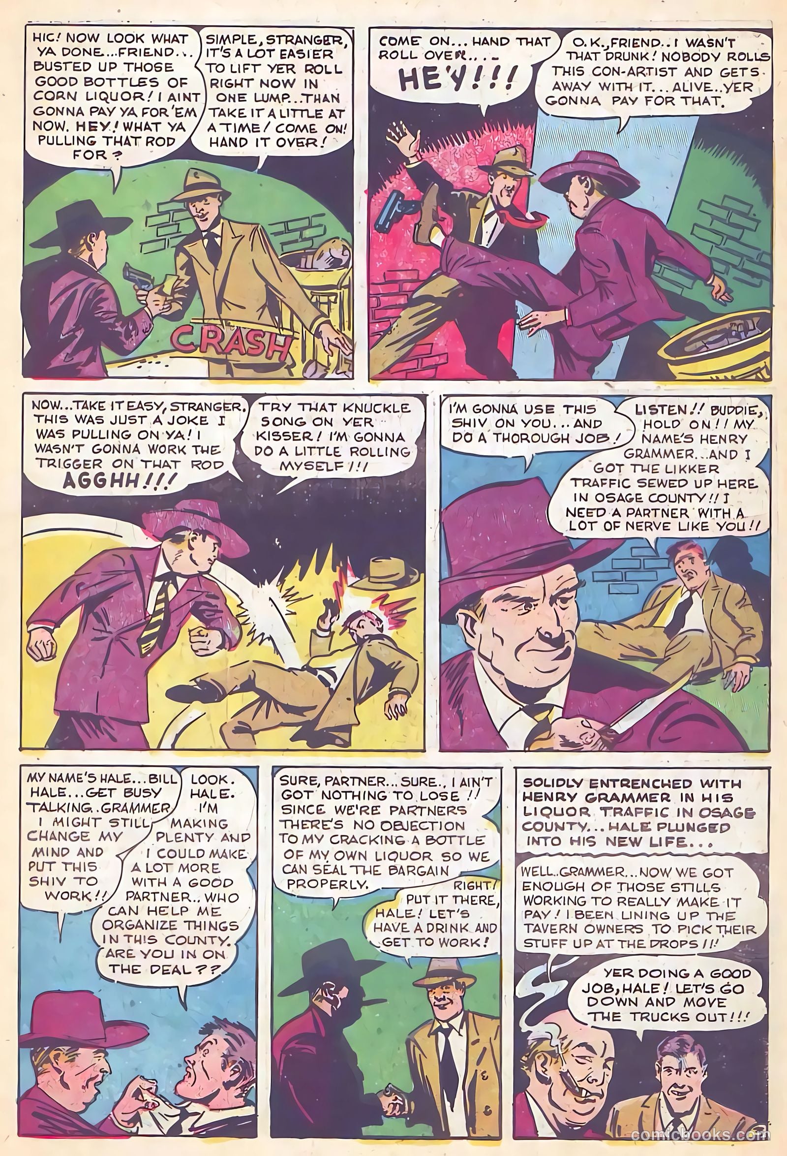 All-Famous Police Cases #16 (1954) — page 19 of 36