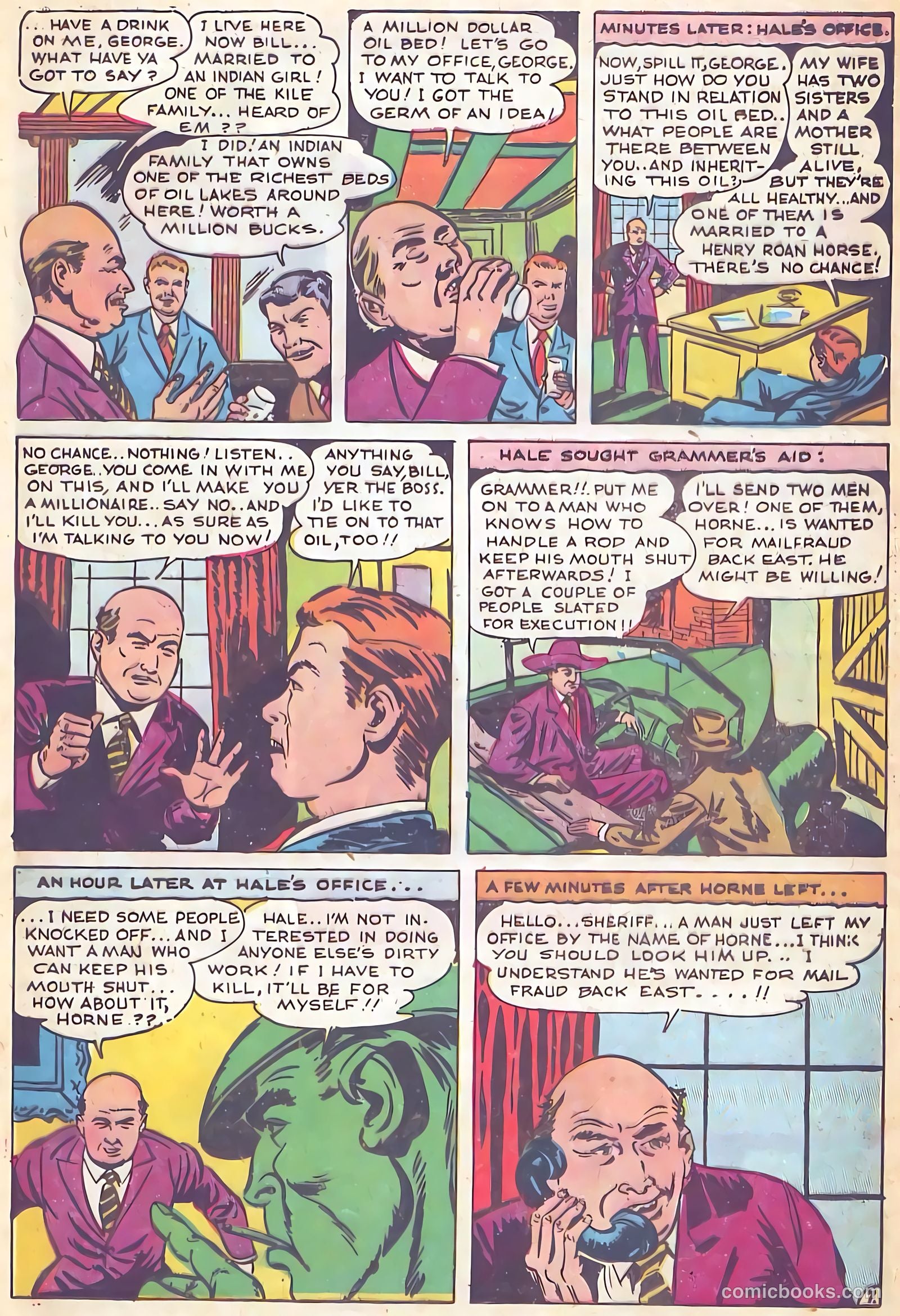 All-Famous Police Cases #16 (1954) — page 23 of 36