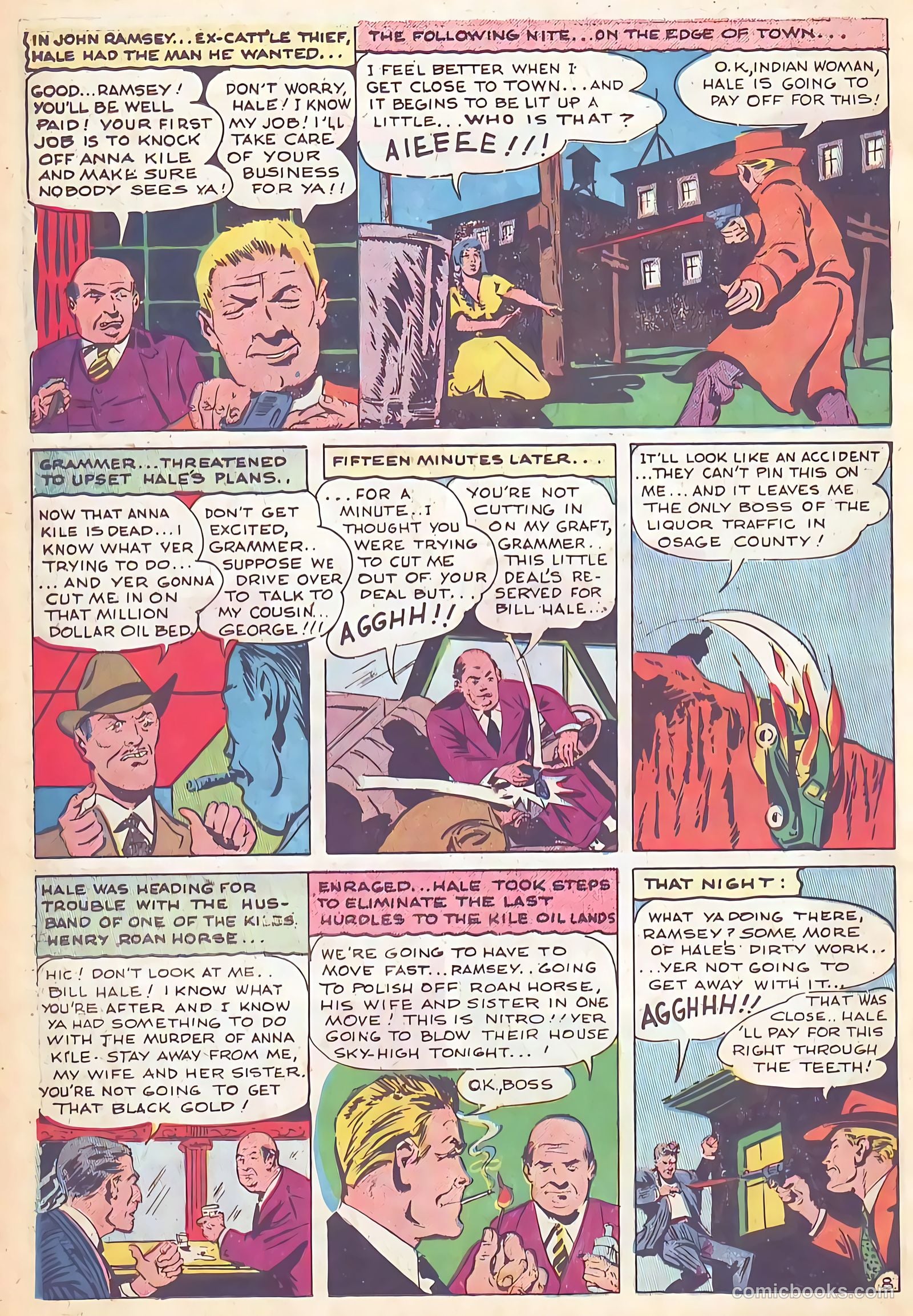 All-Famous Police Cases #16 (1954) — page 24 of 36