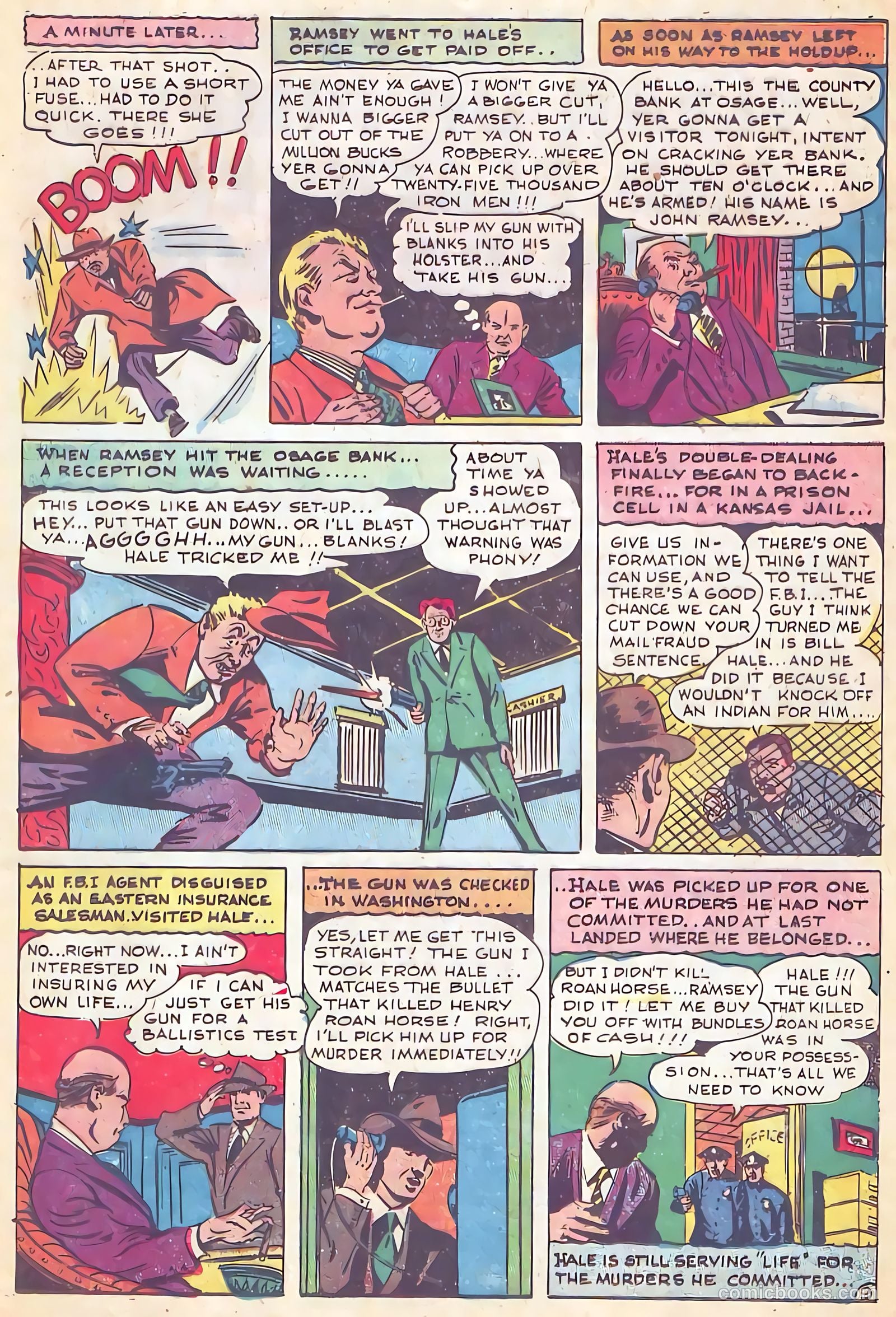 All-Famous Police Cases #16 (1954) — page 25 of 36