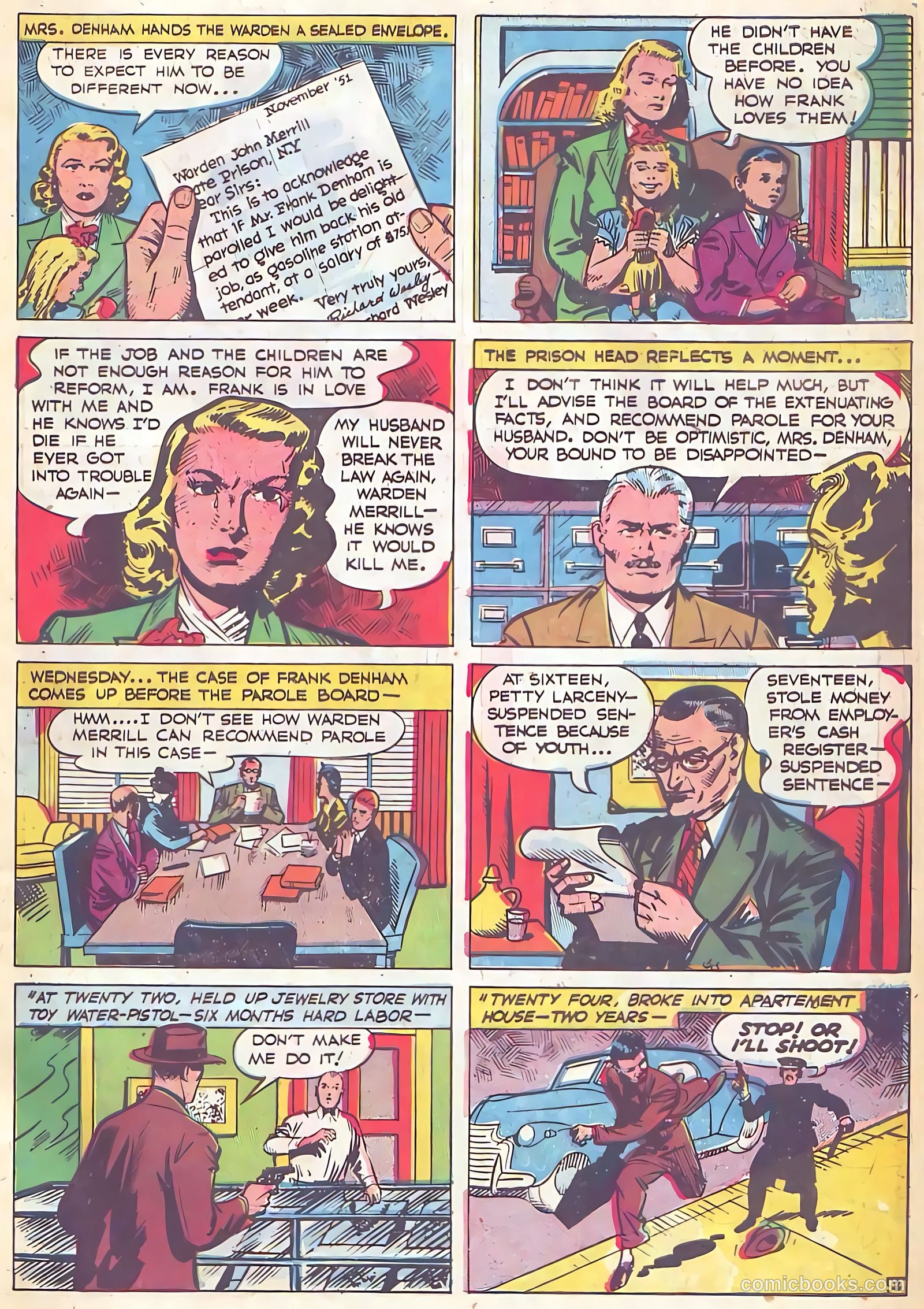 All-Famous Police Cases #16 (1954) — page 29 of 36