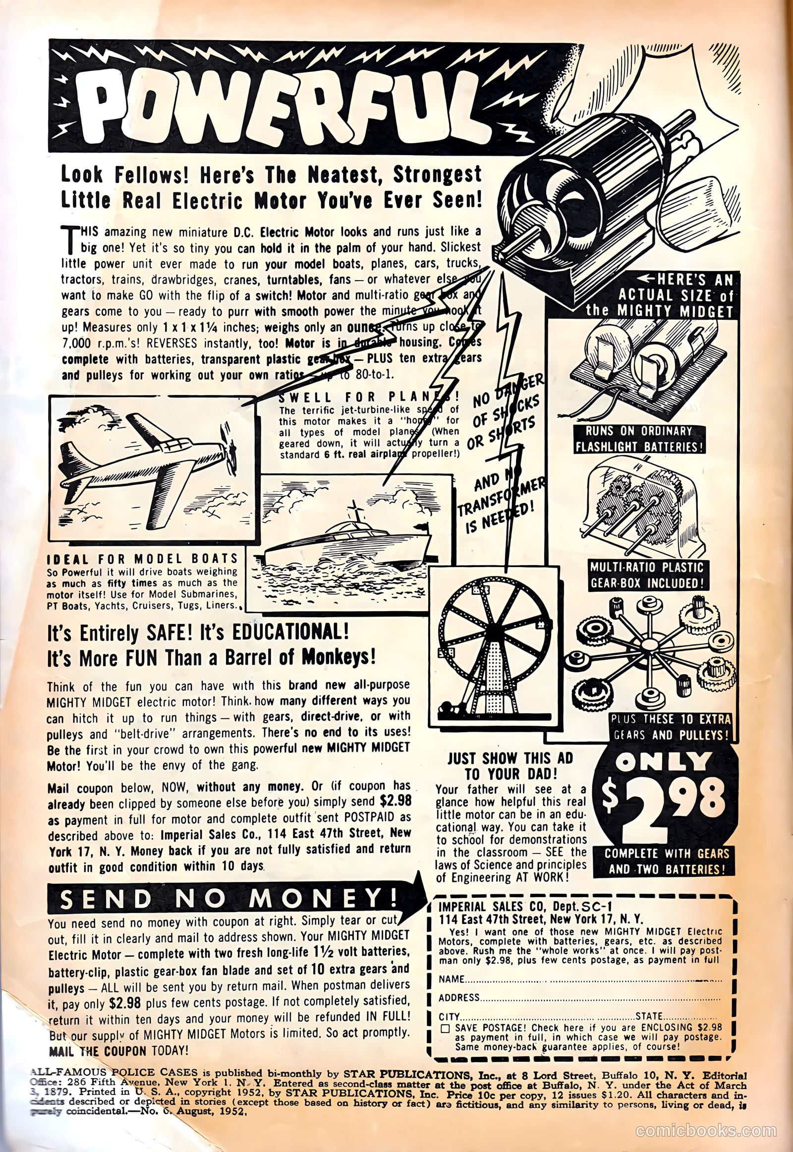 All-Famous Police Cases #6 (1952) — page 2 of 36