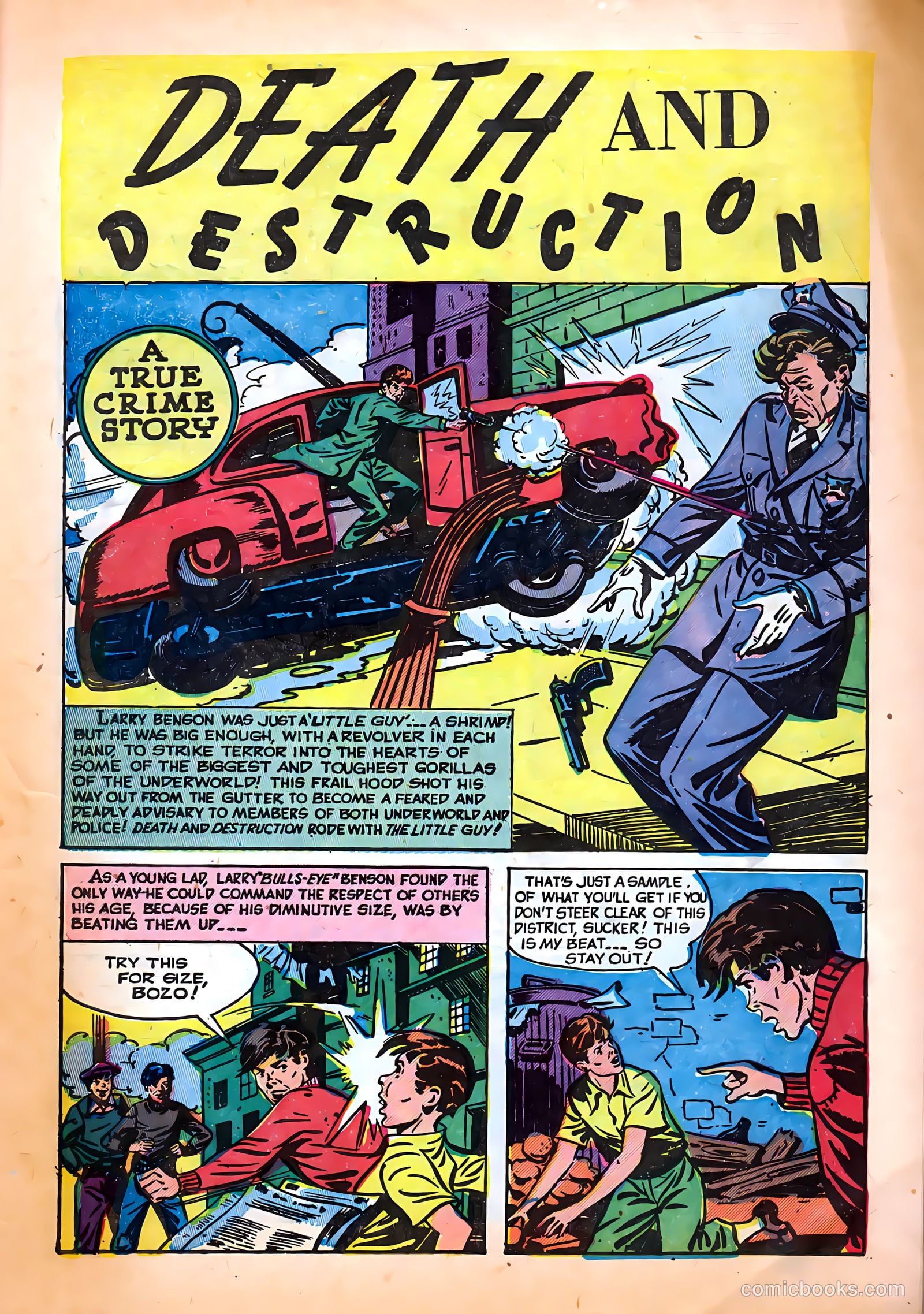 All-Famous Police Cases #6 (1952) — page 3 of 36