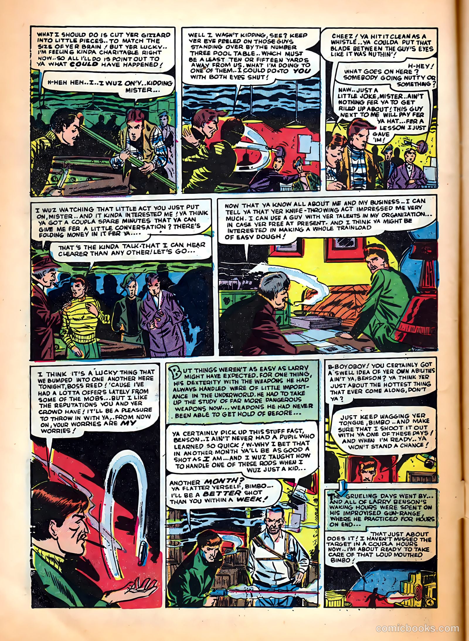 All-Famous Police Cases #6 (1952) — page 6 of 36