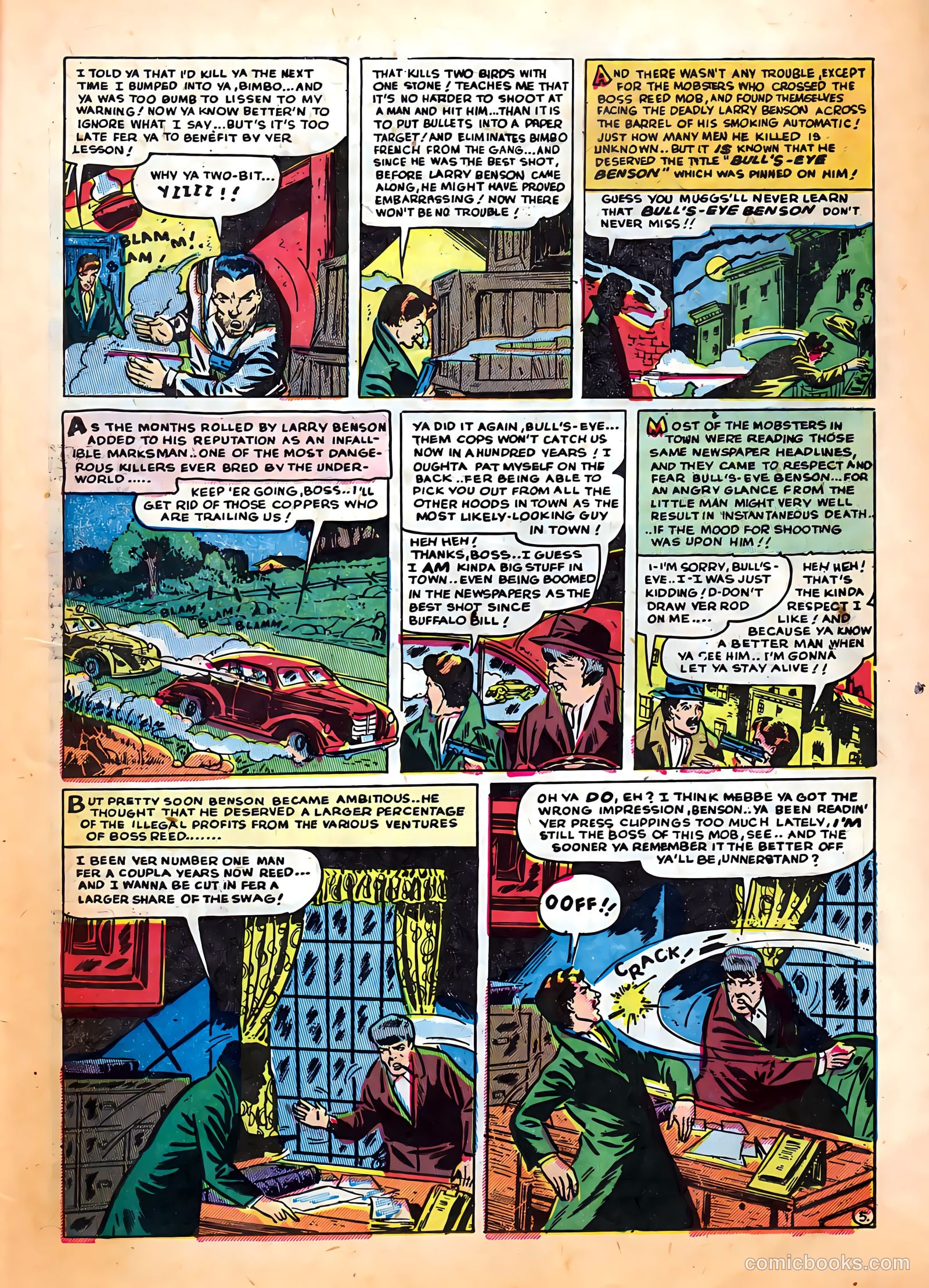 All-Famous Police Cases #6 (1952) — page 7 of 36