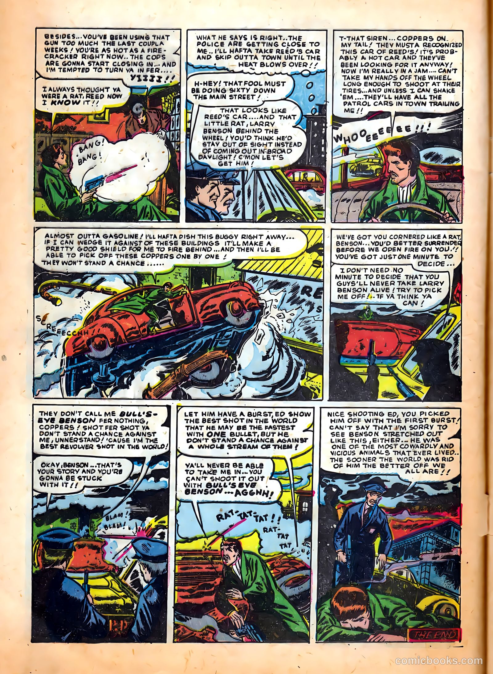 All-Famous Police Cases #6 (1952) — page 8 of 36