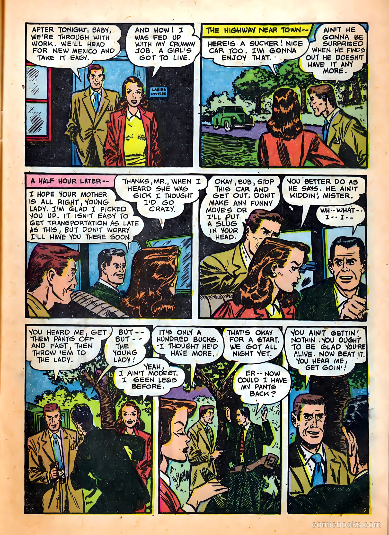 All-Famous Police Cases #6 (1952) — page 13 of 36