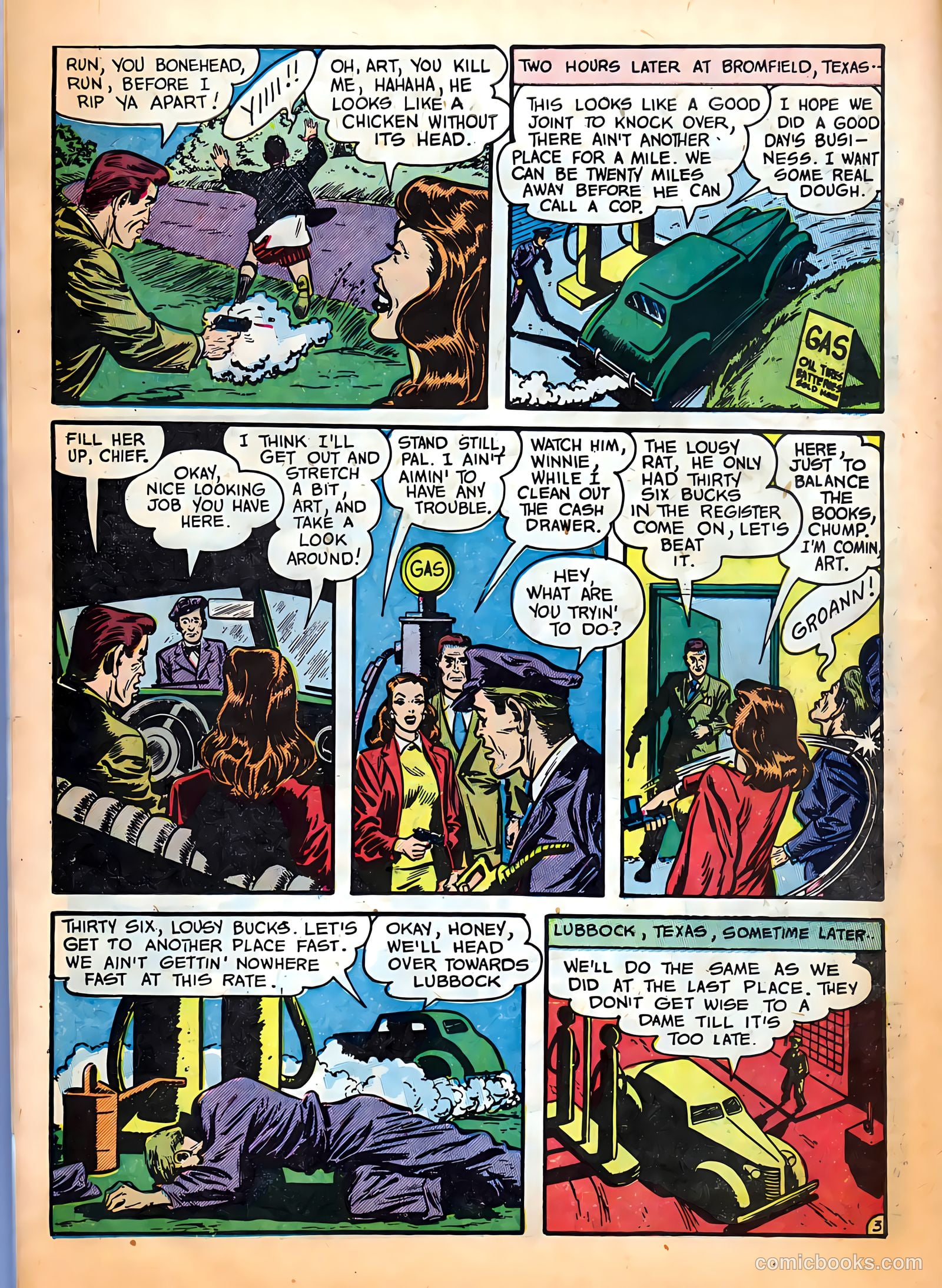 All-Famous Police Cases #6 (1952) — page 14 of 36
