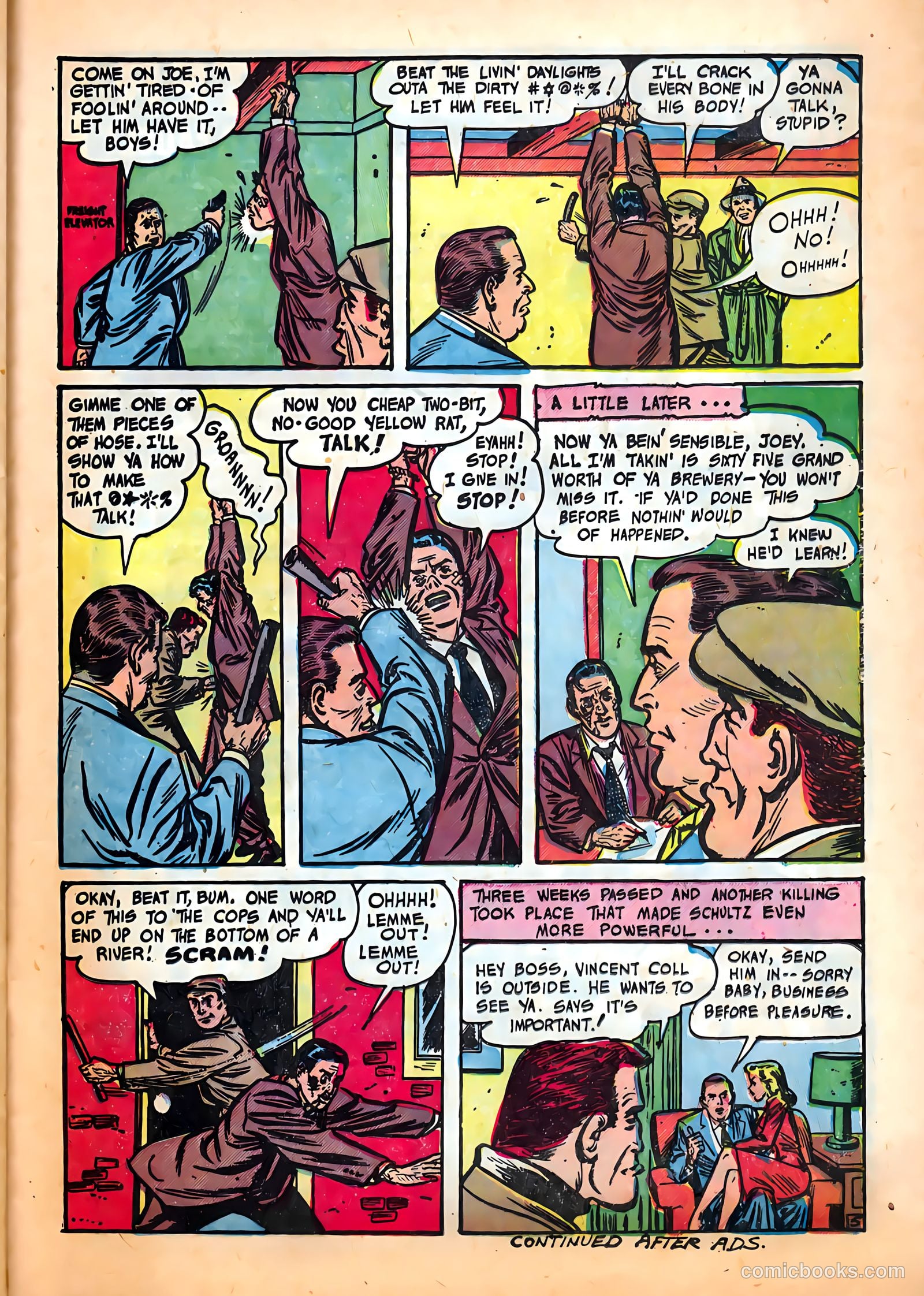 All-Famous Police Cases #6 (1952) — page 25 of 36