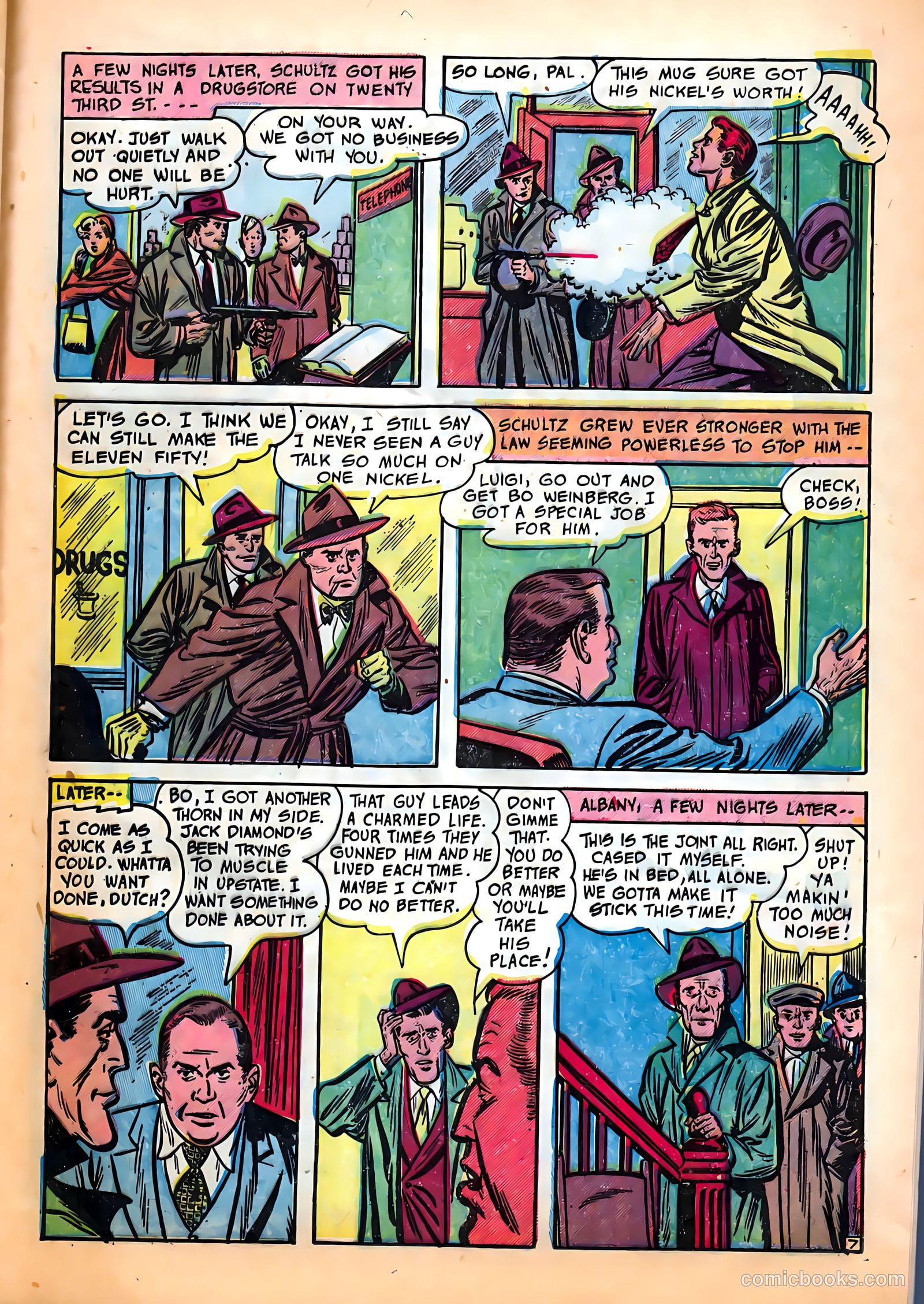 All-Famous Police Cases #6 (1952) — page 29 of 36