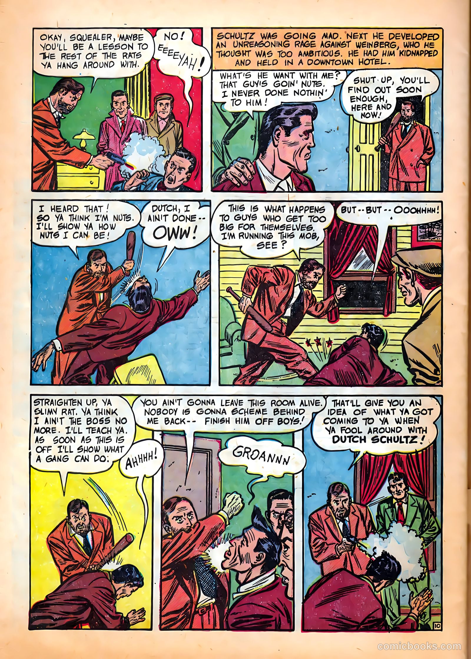All-Famous Police Cases #6 (1952) — page 32 of 36