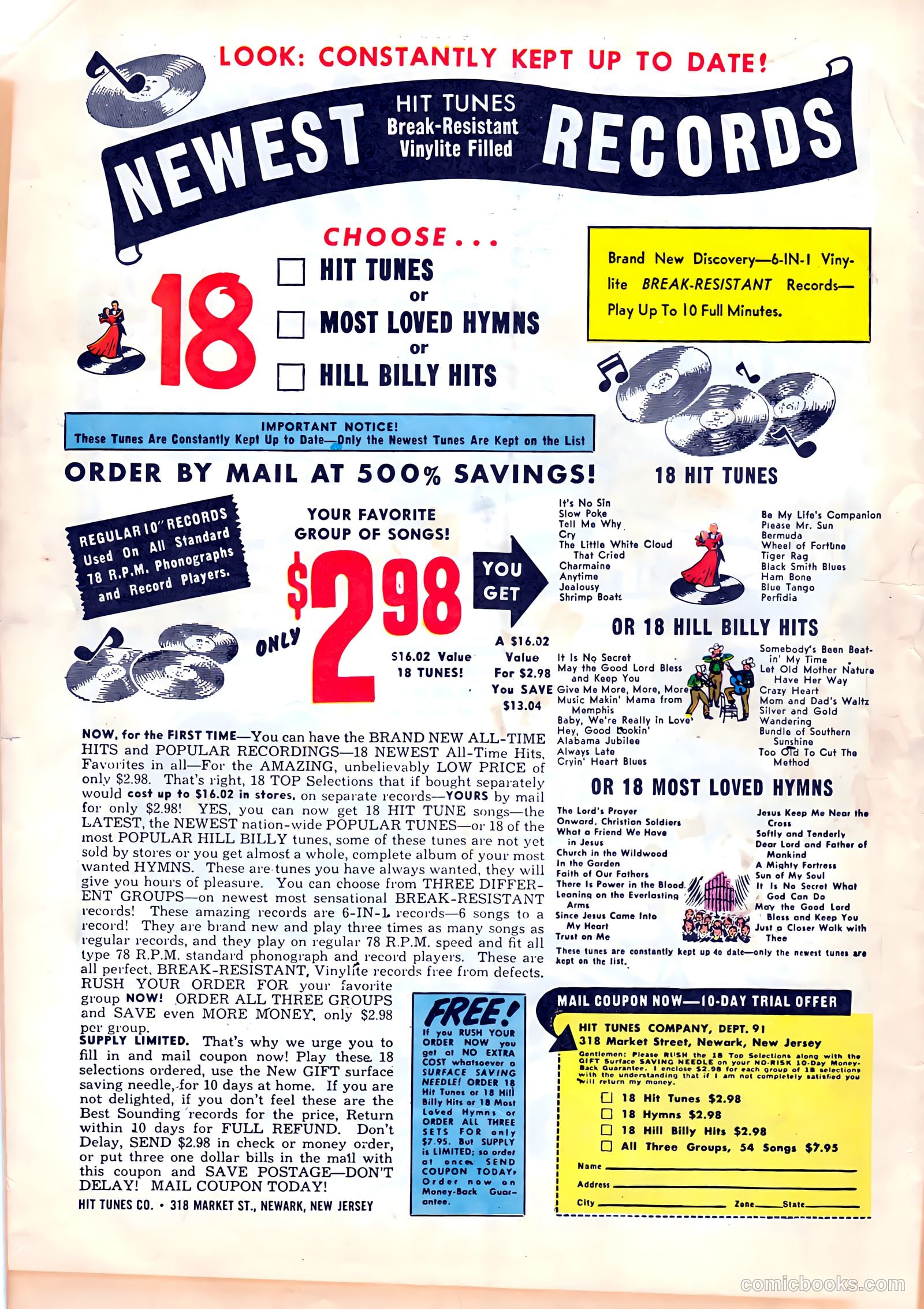 All-Famous Police Cases #6 (1952) — page 36 of 36