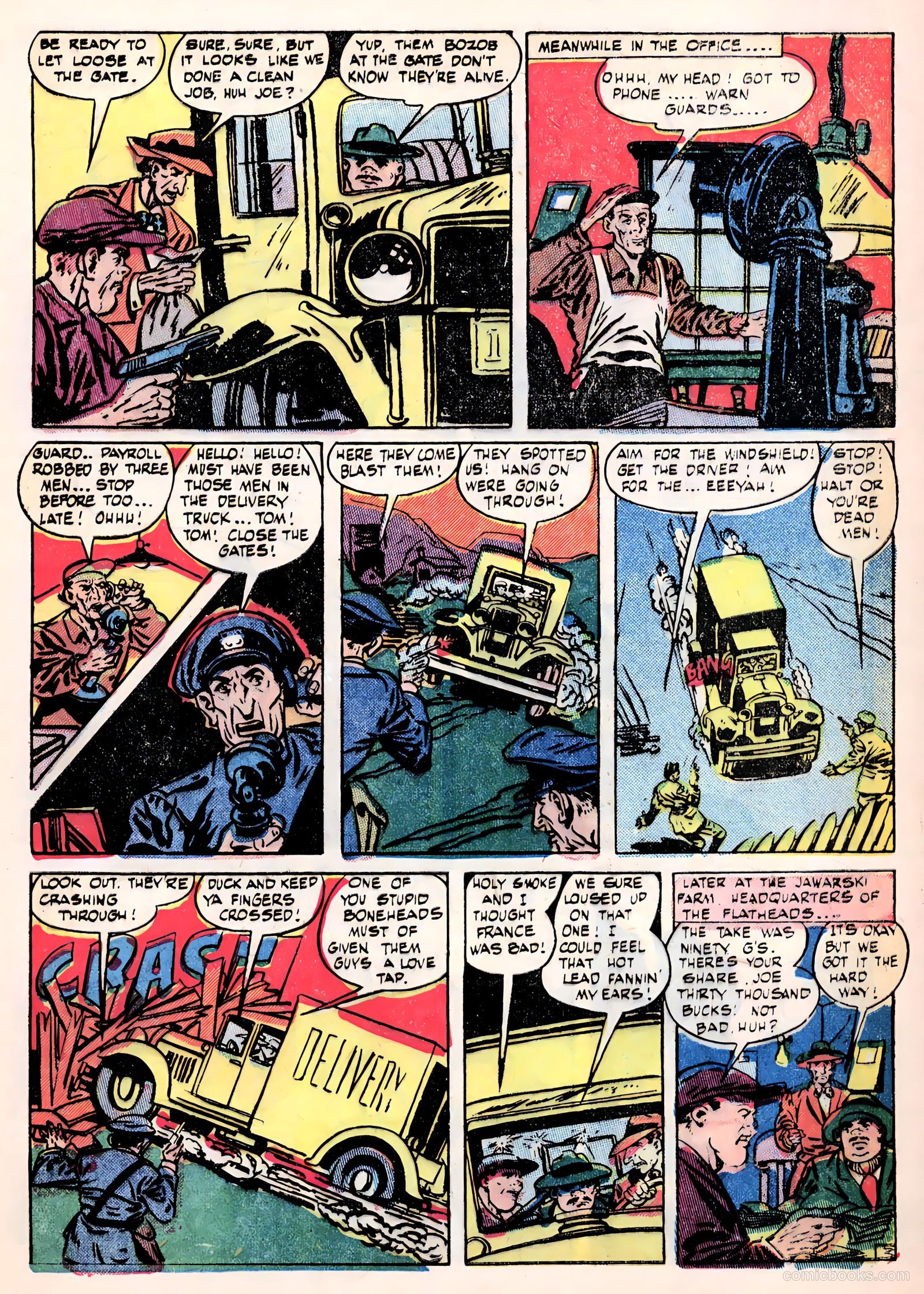 All-Famous Police Cases #7 (1952) — page 3 of 36