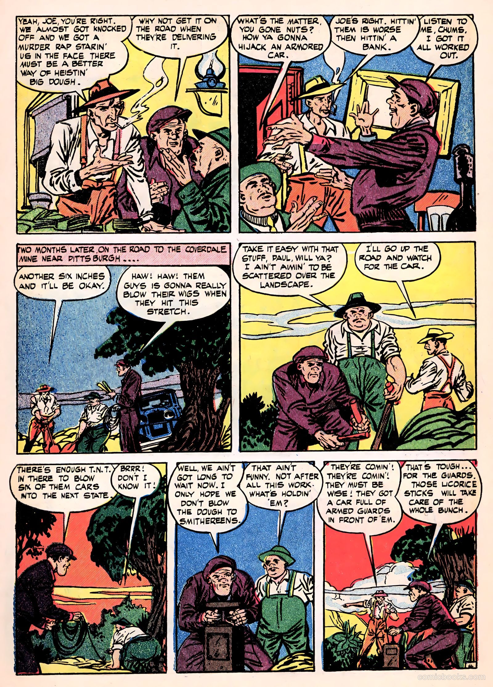 All-Famous Police Cases #7 (1952) — page 4 of 36