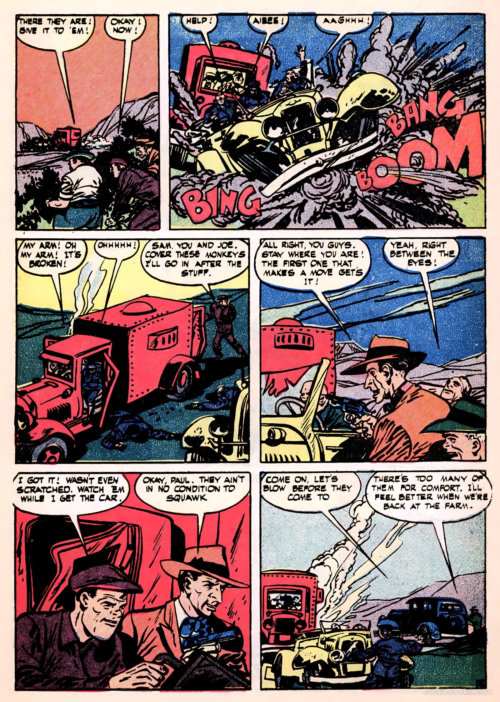 All-Famous Police Cases #7 (1952) — page 5 of 36