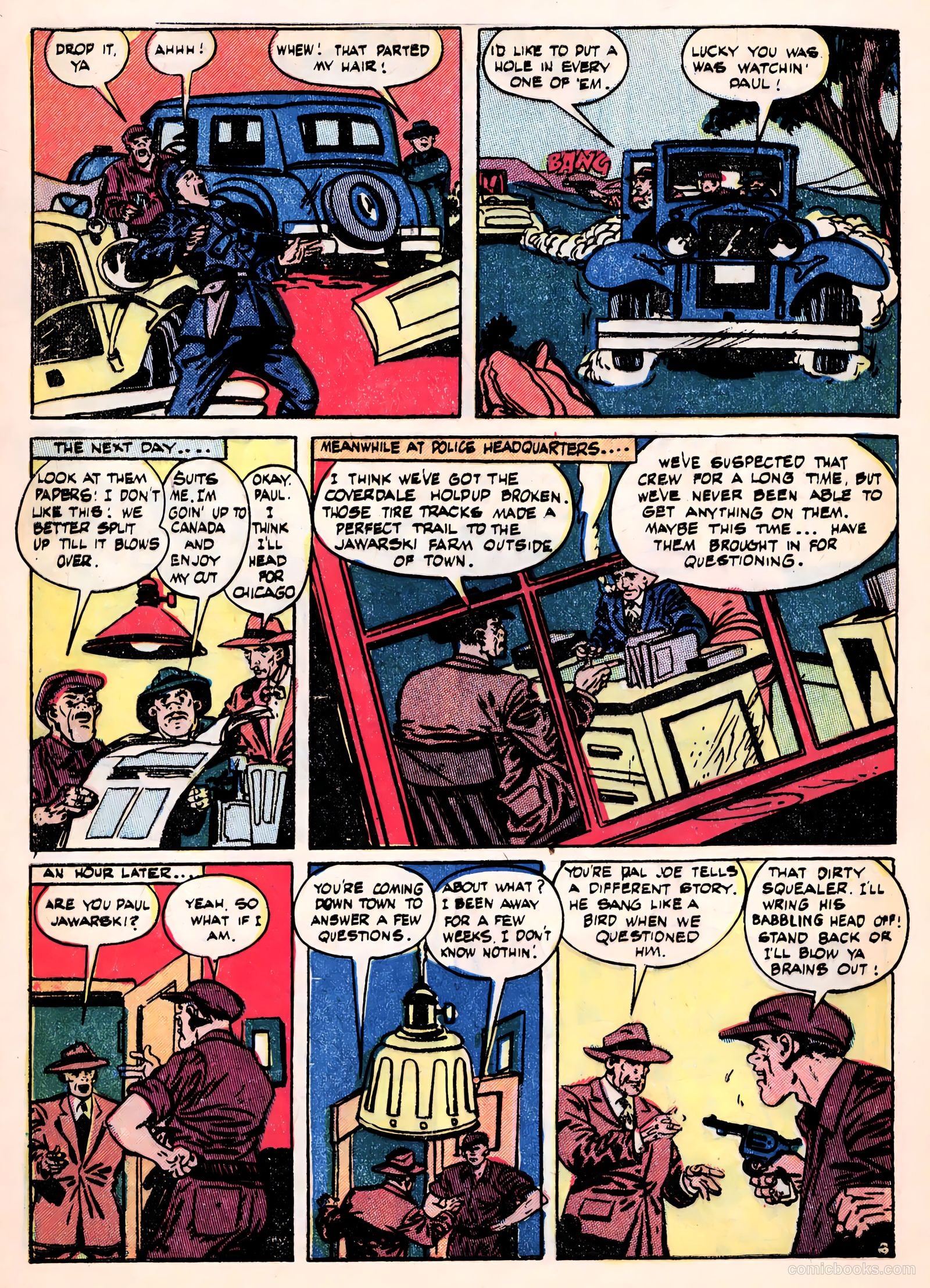 All-Famous Police Cases #7 (1952) — page 6 of 36