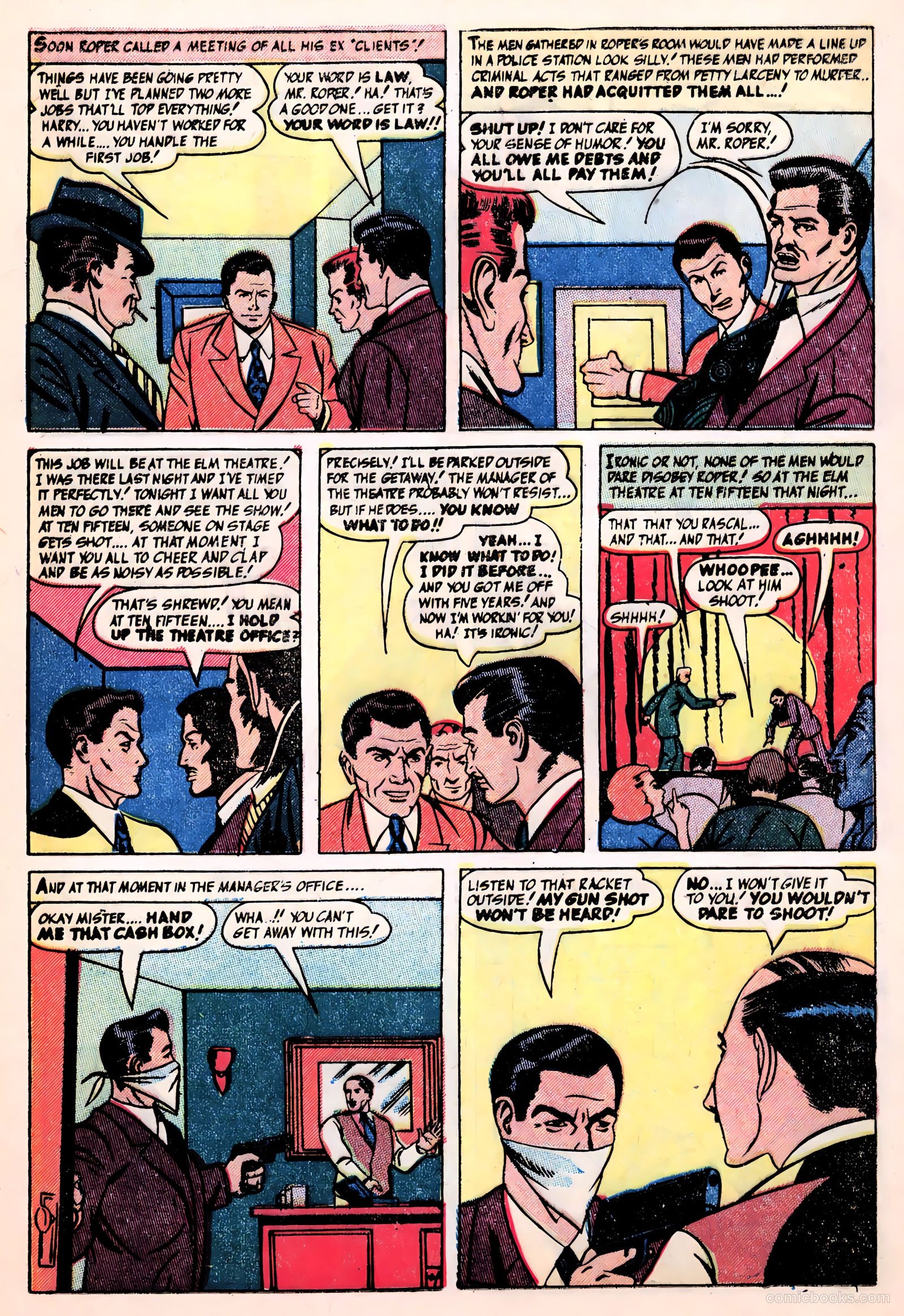 All-Famous Police Cases #7 (1952) — page 15 of 36