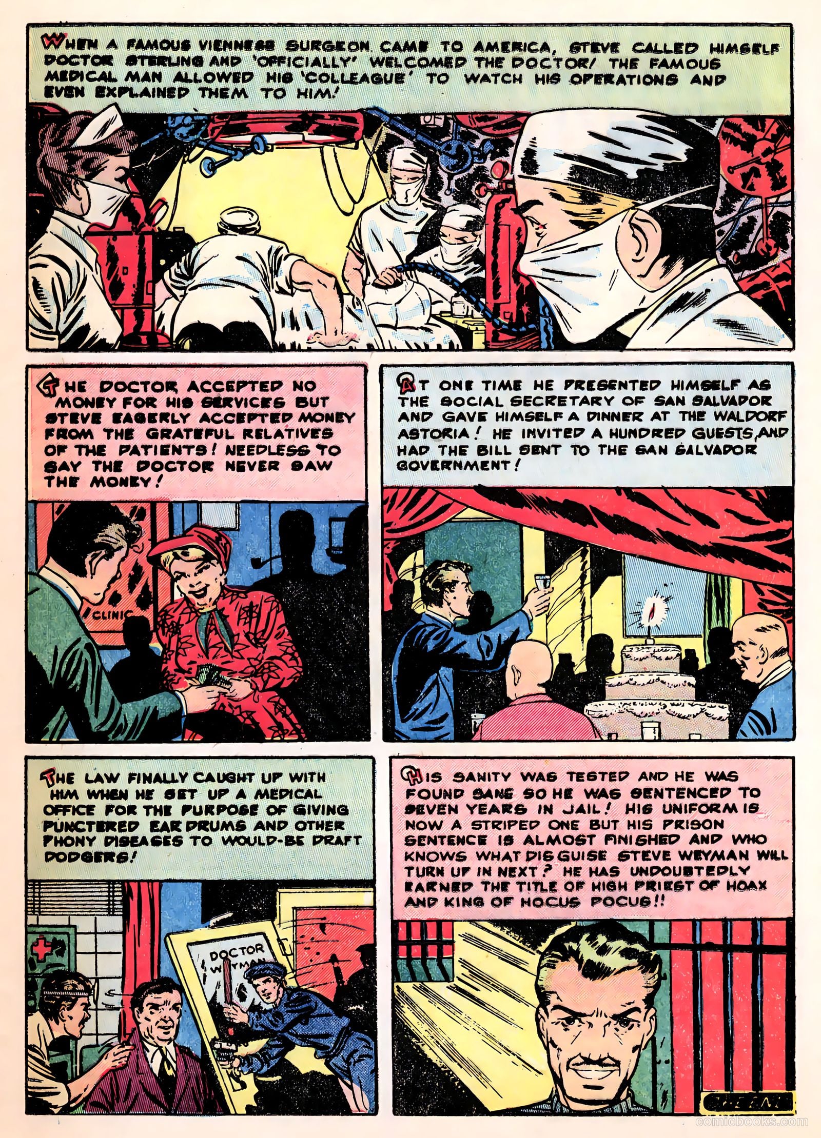 All-Famous Police Cases #7 (1952) — page 23 of 36