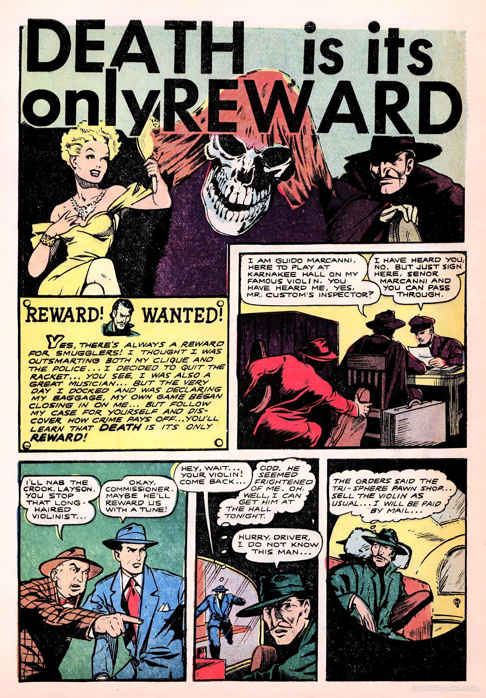 All-Famous Police Cases #7 (1952) — page 26 of 36