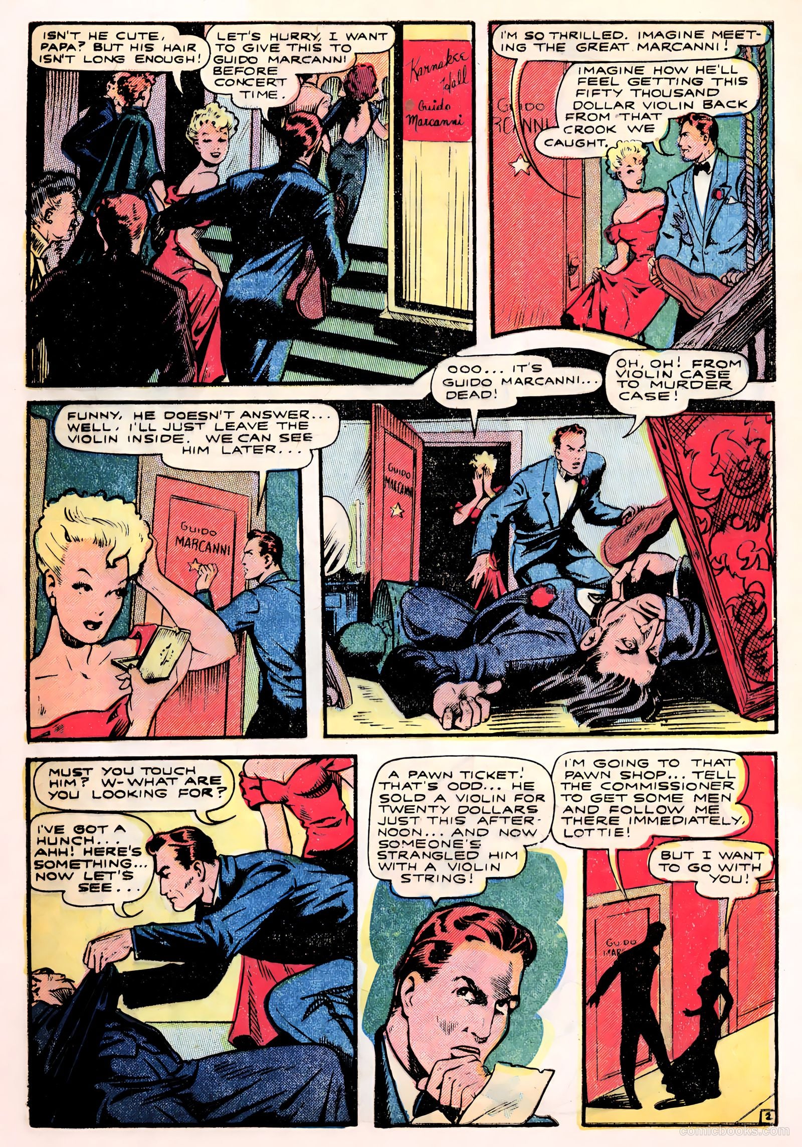 All-Famous Police Cases #7 (1952) — page 27 of 36