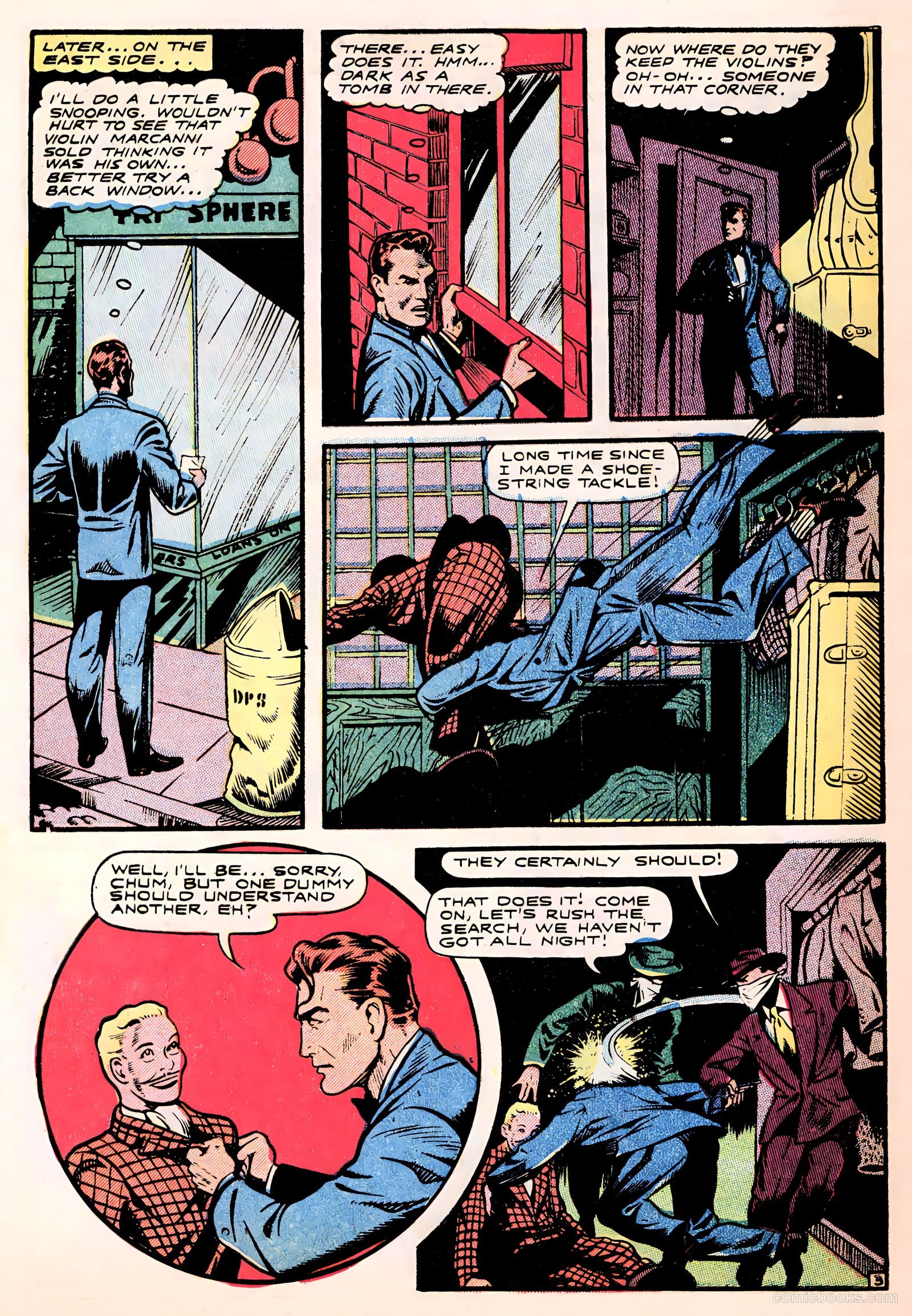 All-Famous Police Cases #7 (1952) — page 28 of 36