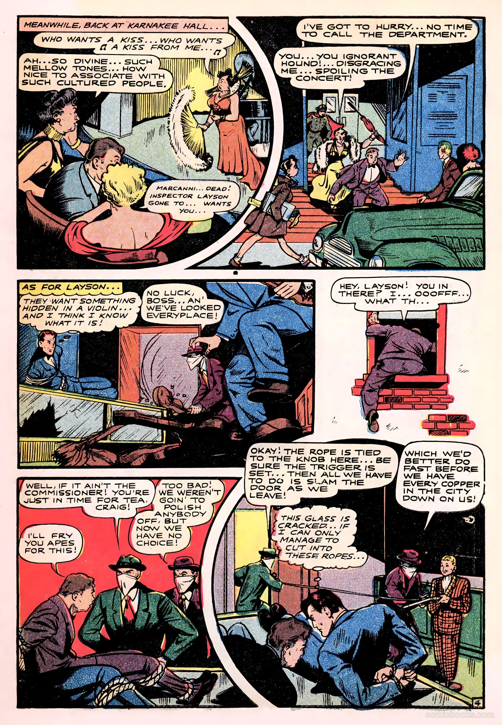 All-Famous Police Cases #7 (1952) — page 29 of 36