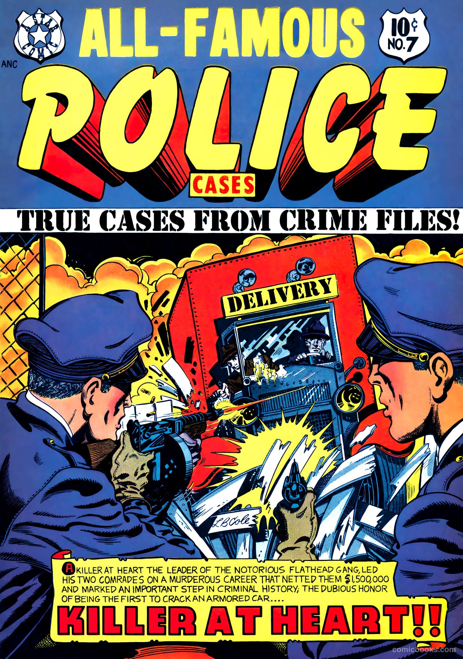 All-Famous Police Cases #7 (1952) — page 33 of 36