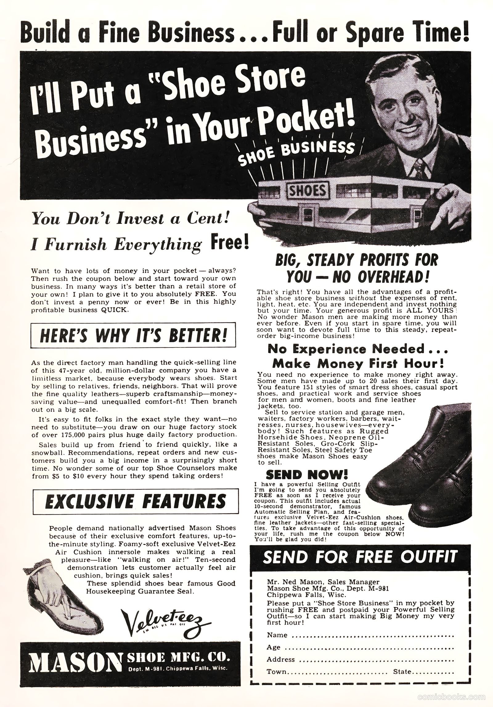 All-Famous Police Cases #7 (1952) — page 35 of 36