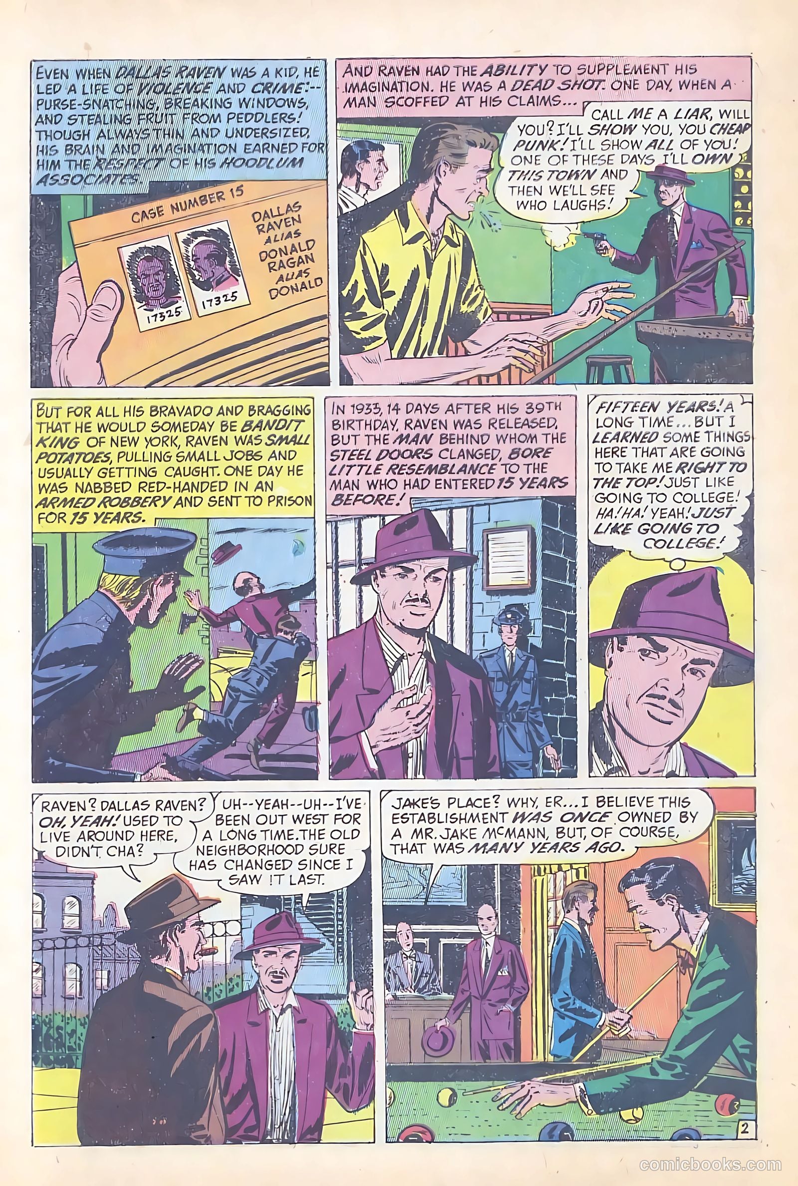 All-Famous Police Cases #8 (1952) — page 3 of 36