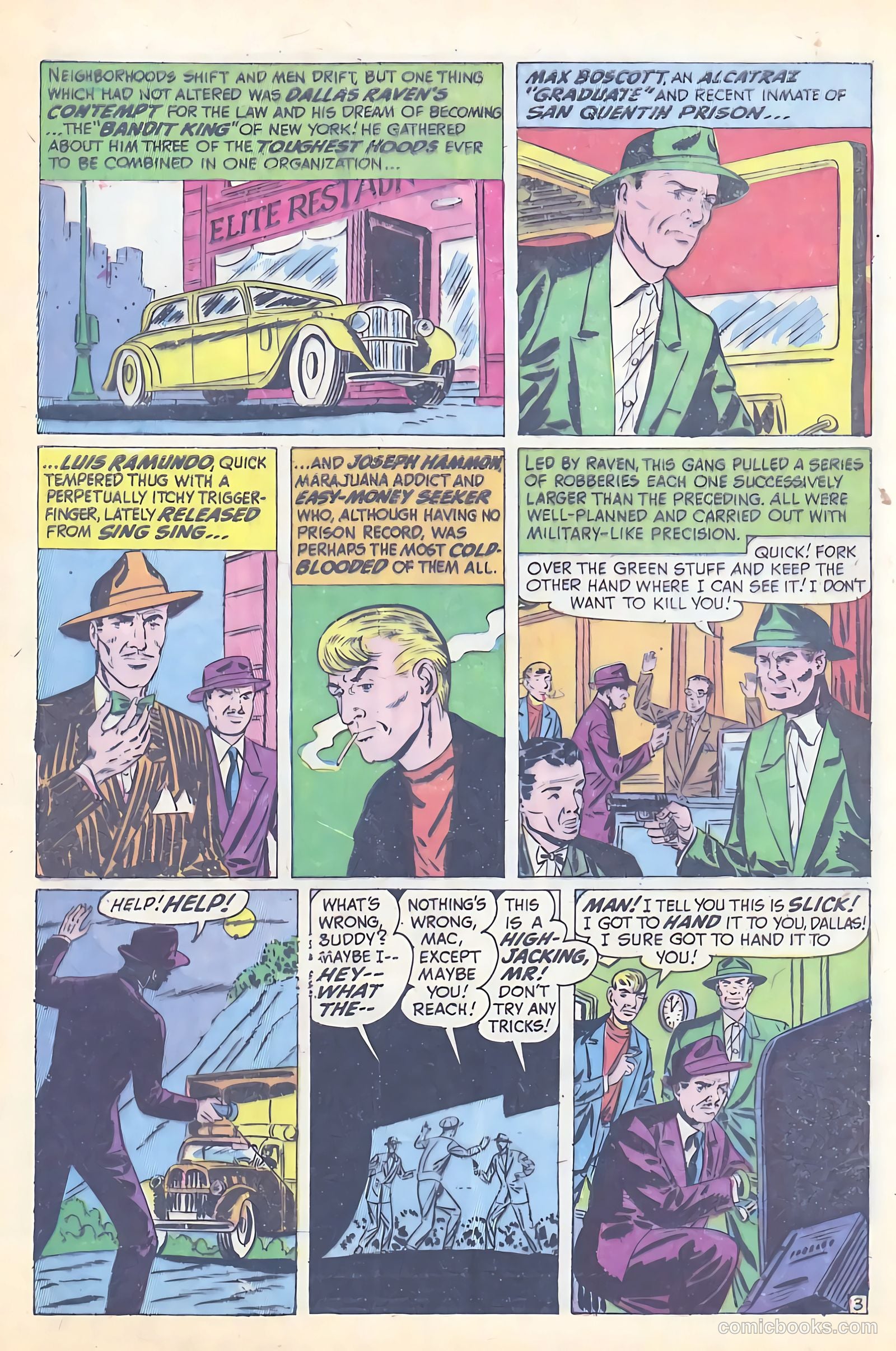 All-Famous Police Cases #8 (1952) — page 4 of 36