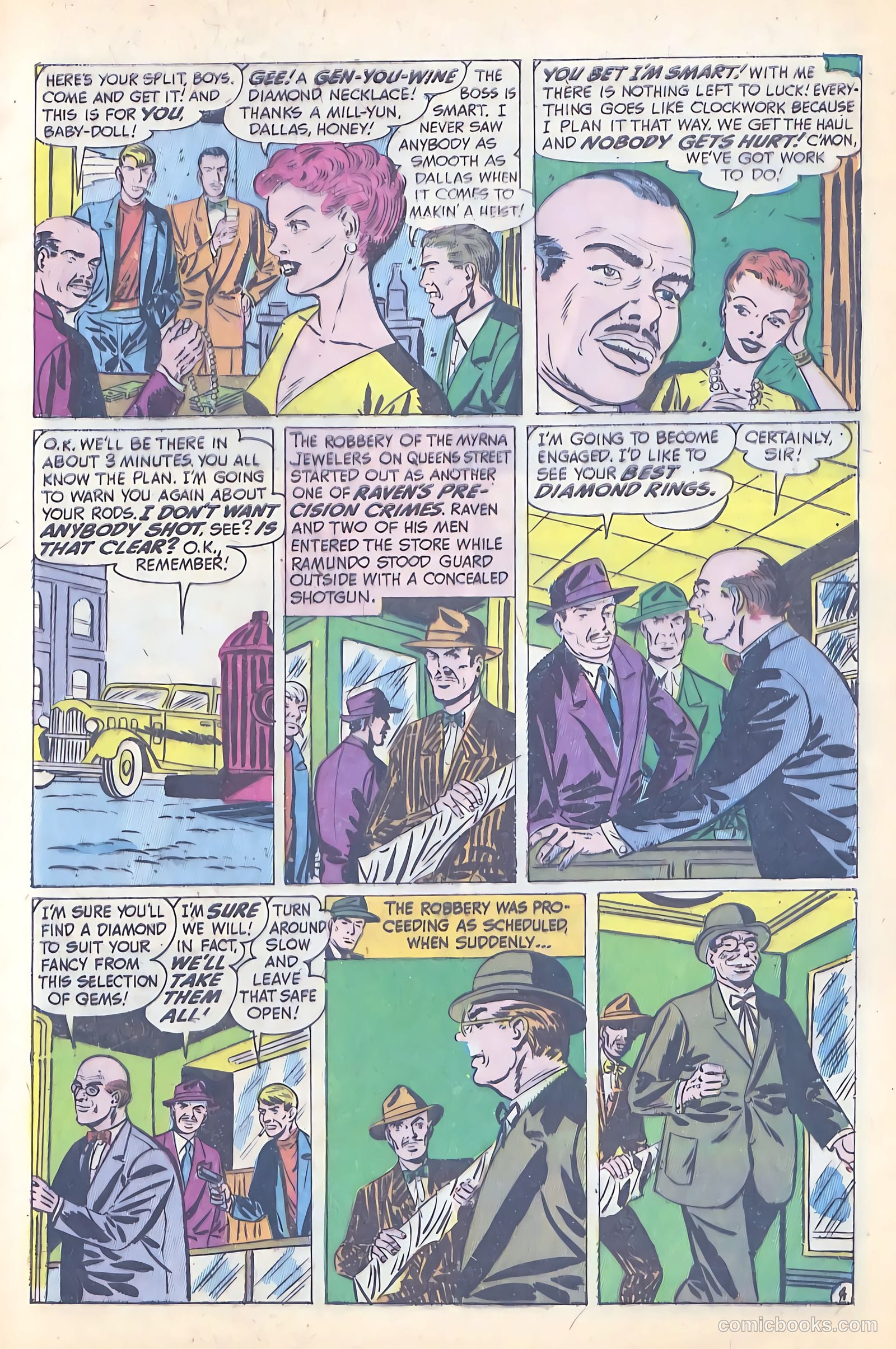 All-Famous Police Cases #8 (1952) — page 5 of 36