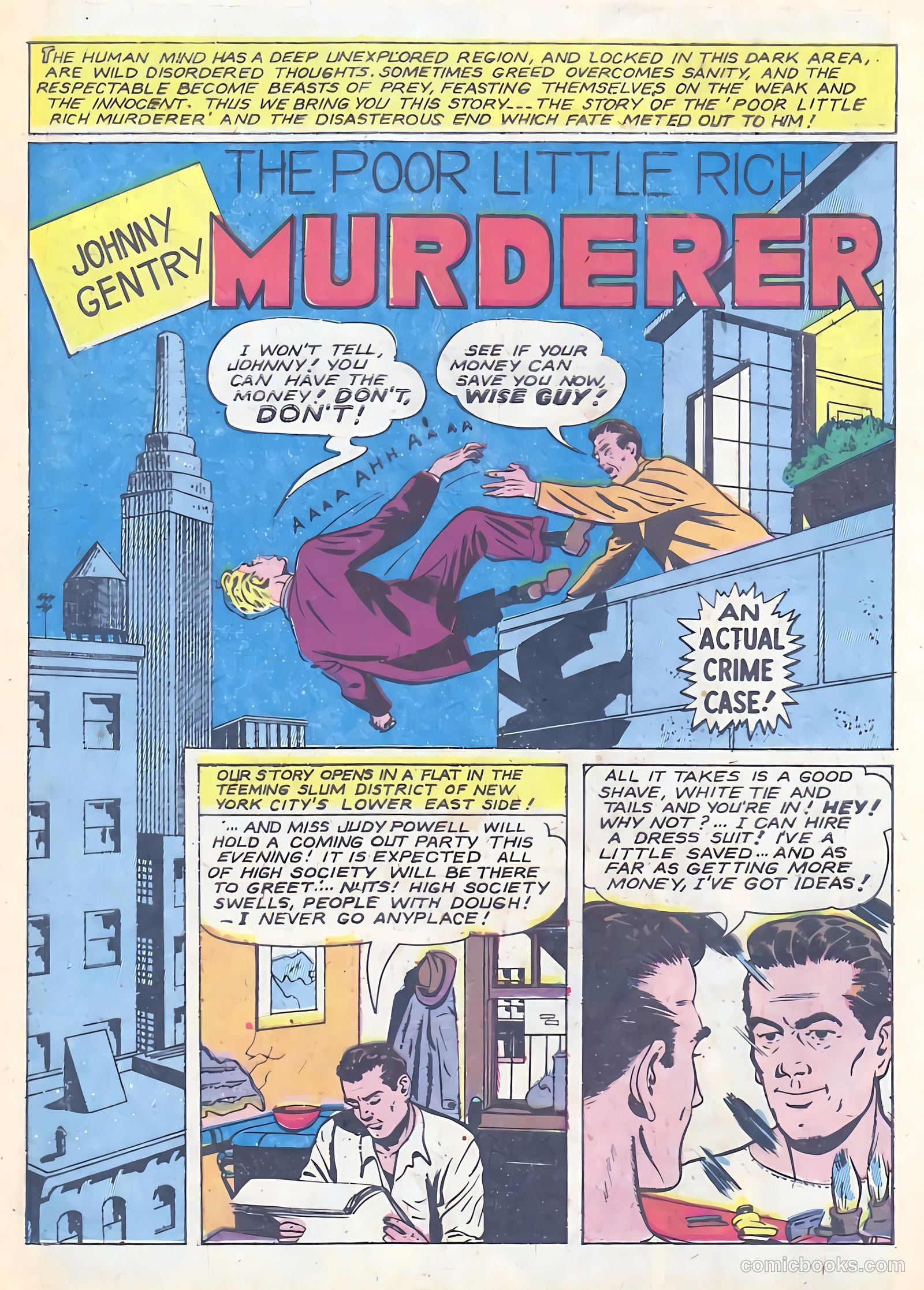All-Famous Police Cases #8 (1952) — page 10 of 36
